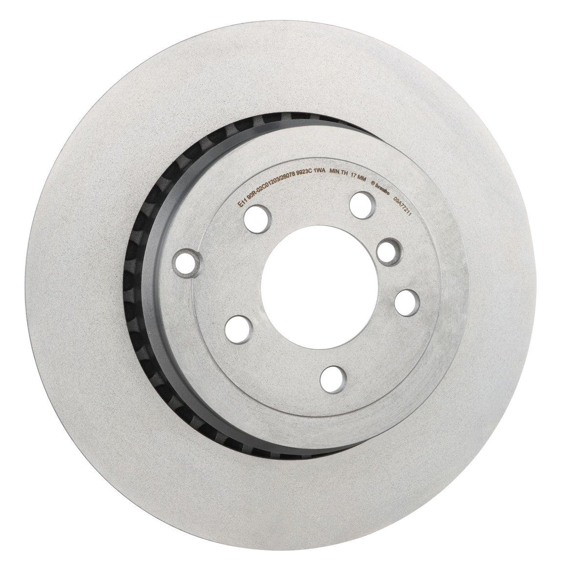 PRIME UV Coated Rear Disc Brake Rotor - 09.A772.11_25