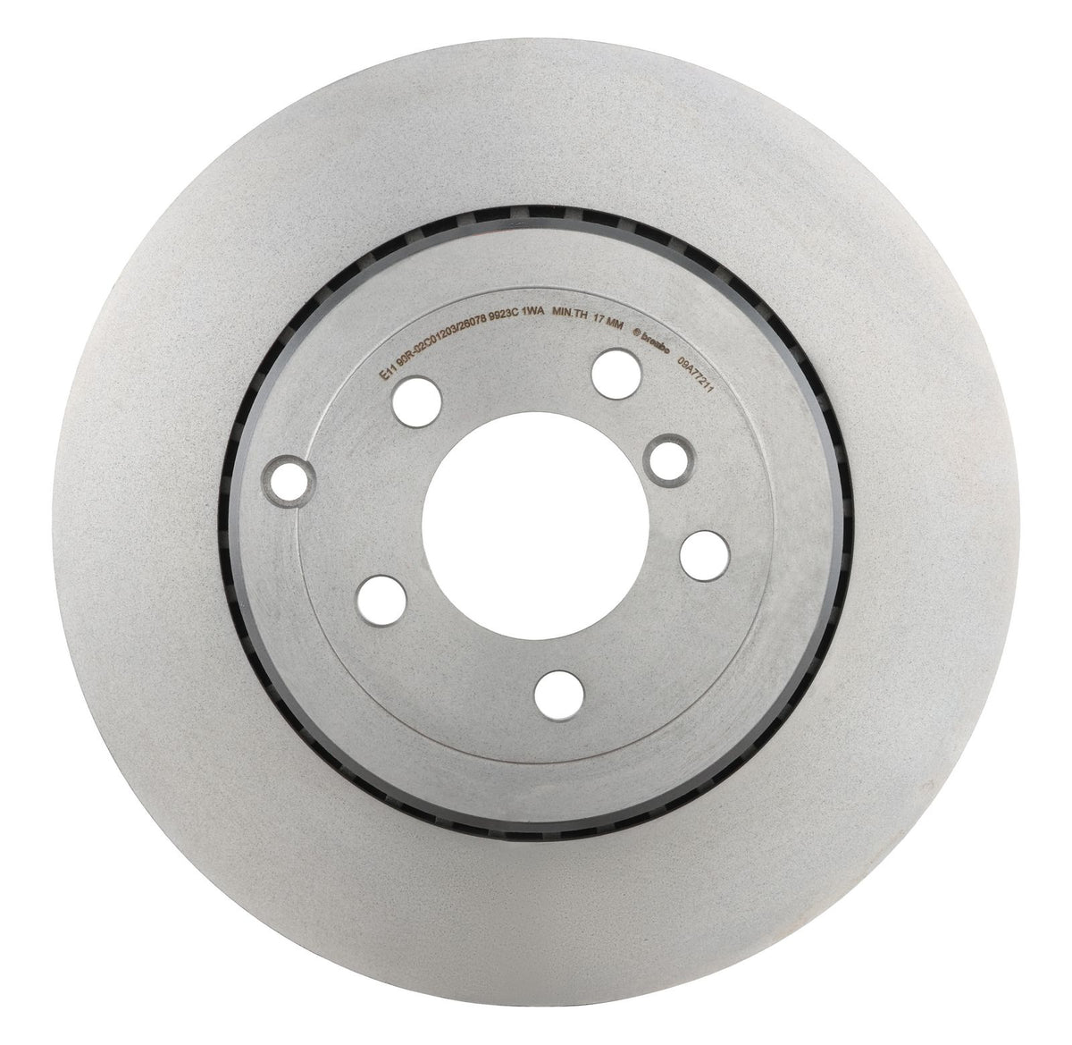 PRIME UV Coated Rear Disc Brake Rotor - 09.A772.11_02