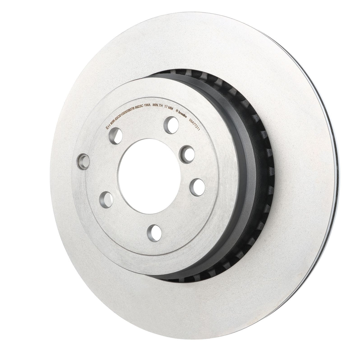 PRIME UV Coated Rear Disc Brake Rotor - 09.A772.11_04