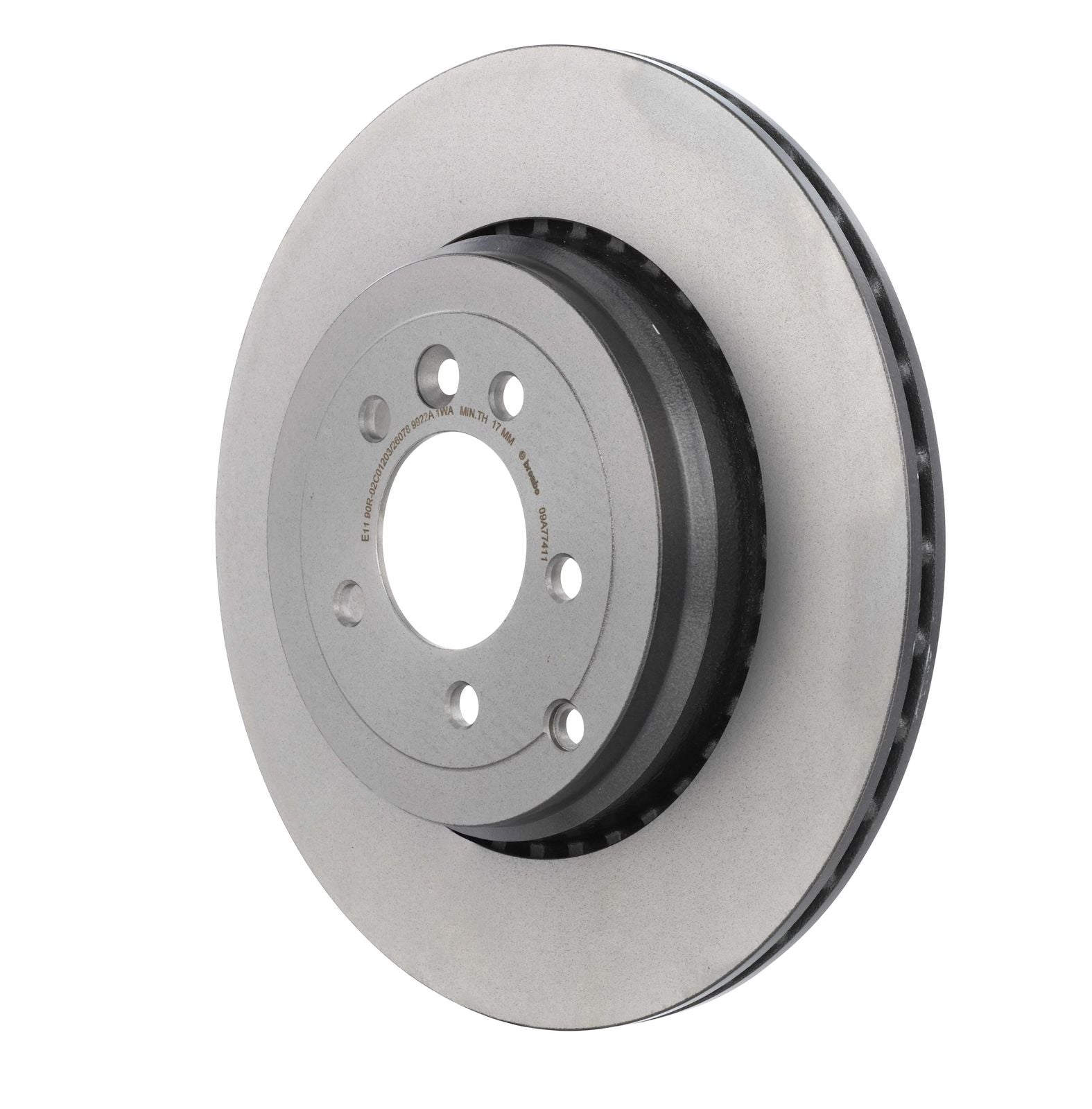 PRIME UV Coated Rear Disc Brake Rotor - 09.A774.11_05
