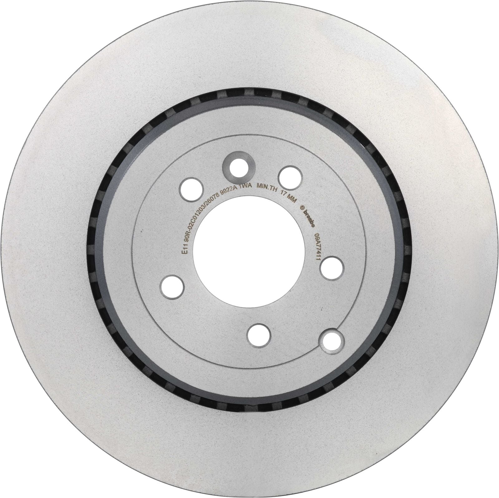PRIME UV Coated Rear Disc Brake Rotor - 09.A774.11_03