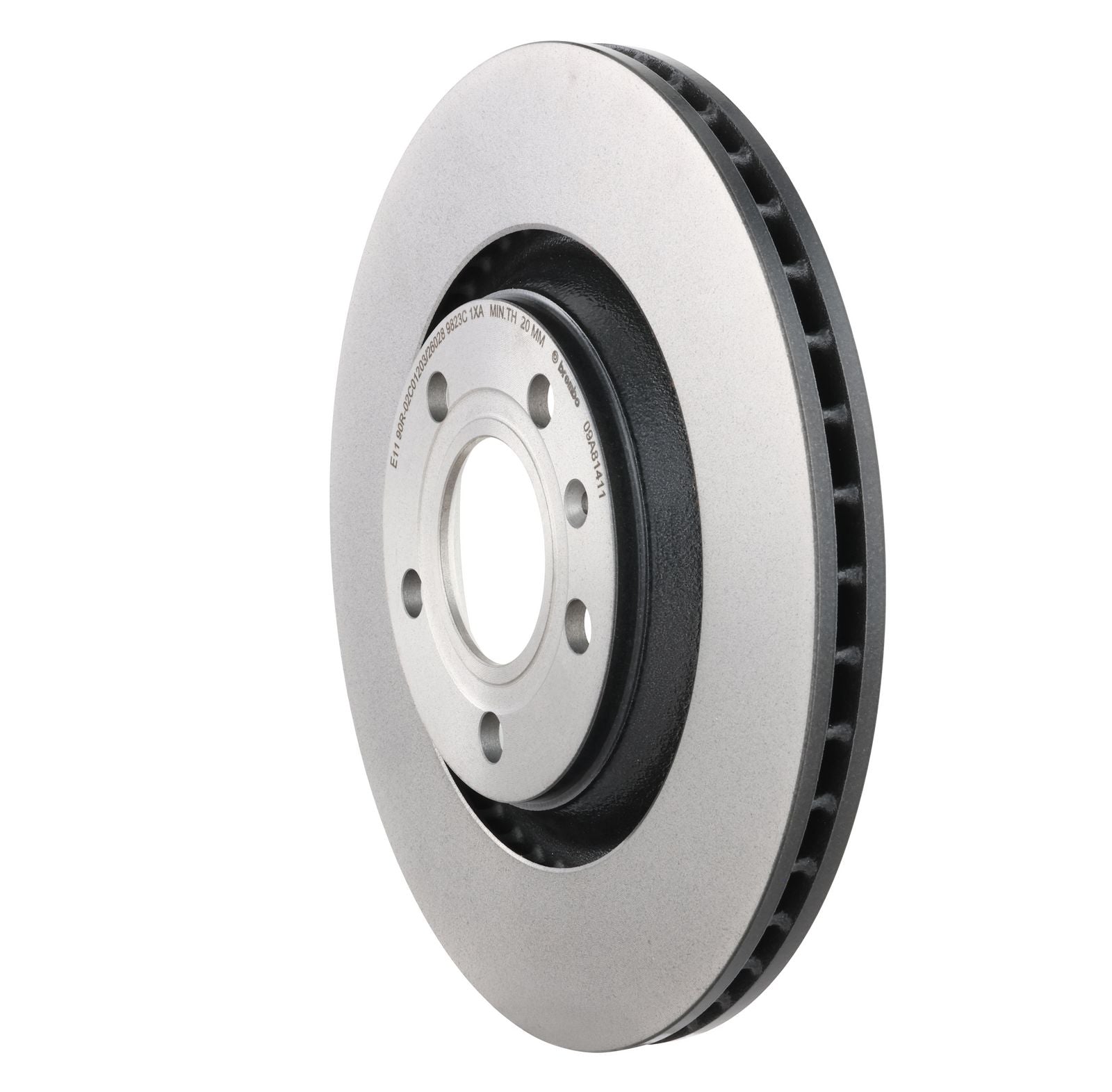 PRIME UV Coated Rear Disc Brake Rotor - 09.A814.11_05