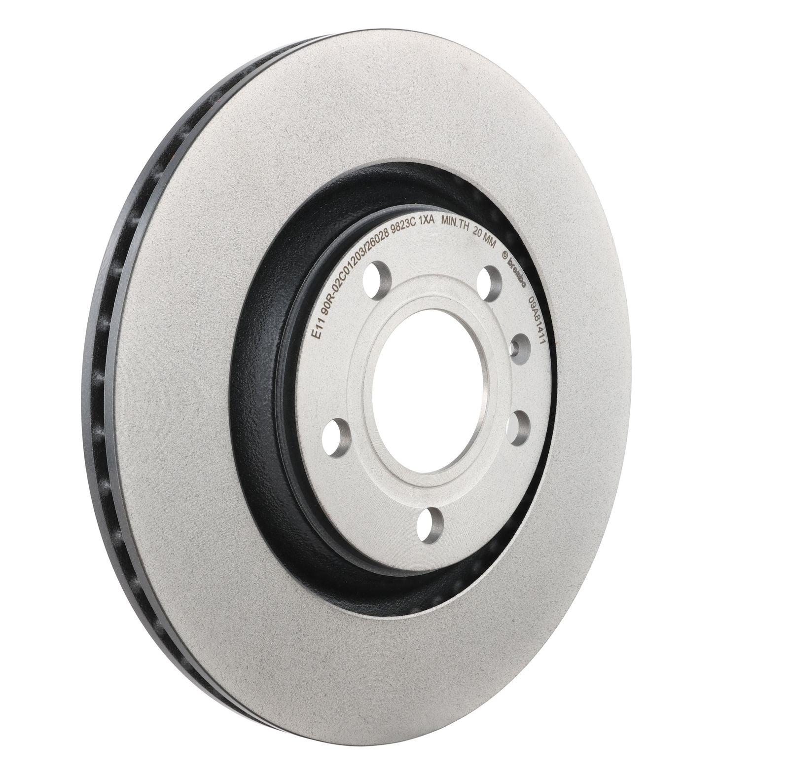 PRIME UV Coated Rear Disc Brake Rotor - 09.A814.11_22
