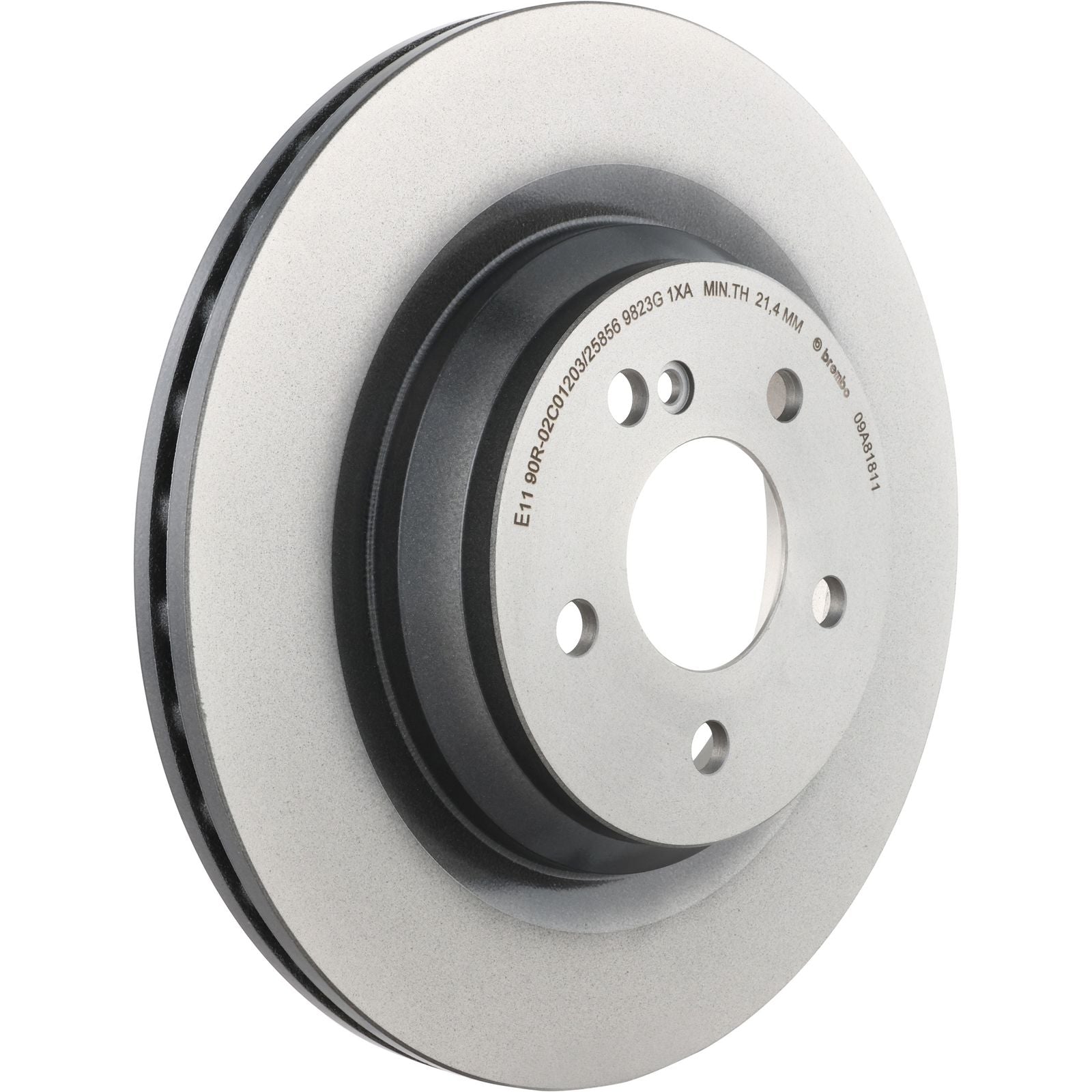 PRIME UV Coated Rear Disc Brake Rotor - 09.A818.11_01