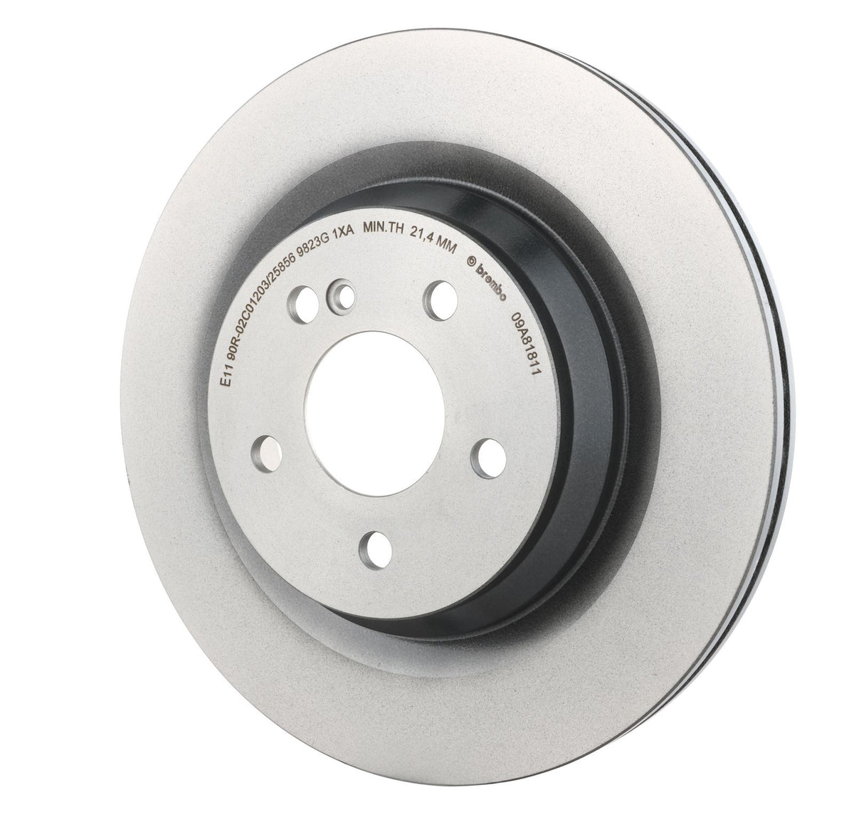 PRIME UV Coated Rear Disc Brake Rotor - 09.A818.11_04