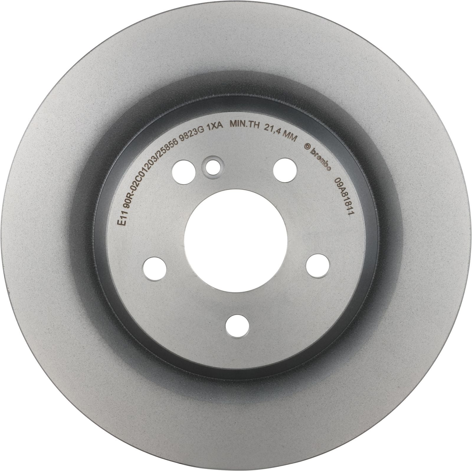 PRIME UV Coated Rear Disc Brake Rotor - 09.A818.11_03