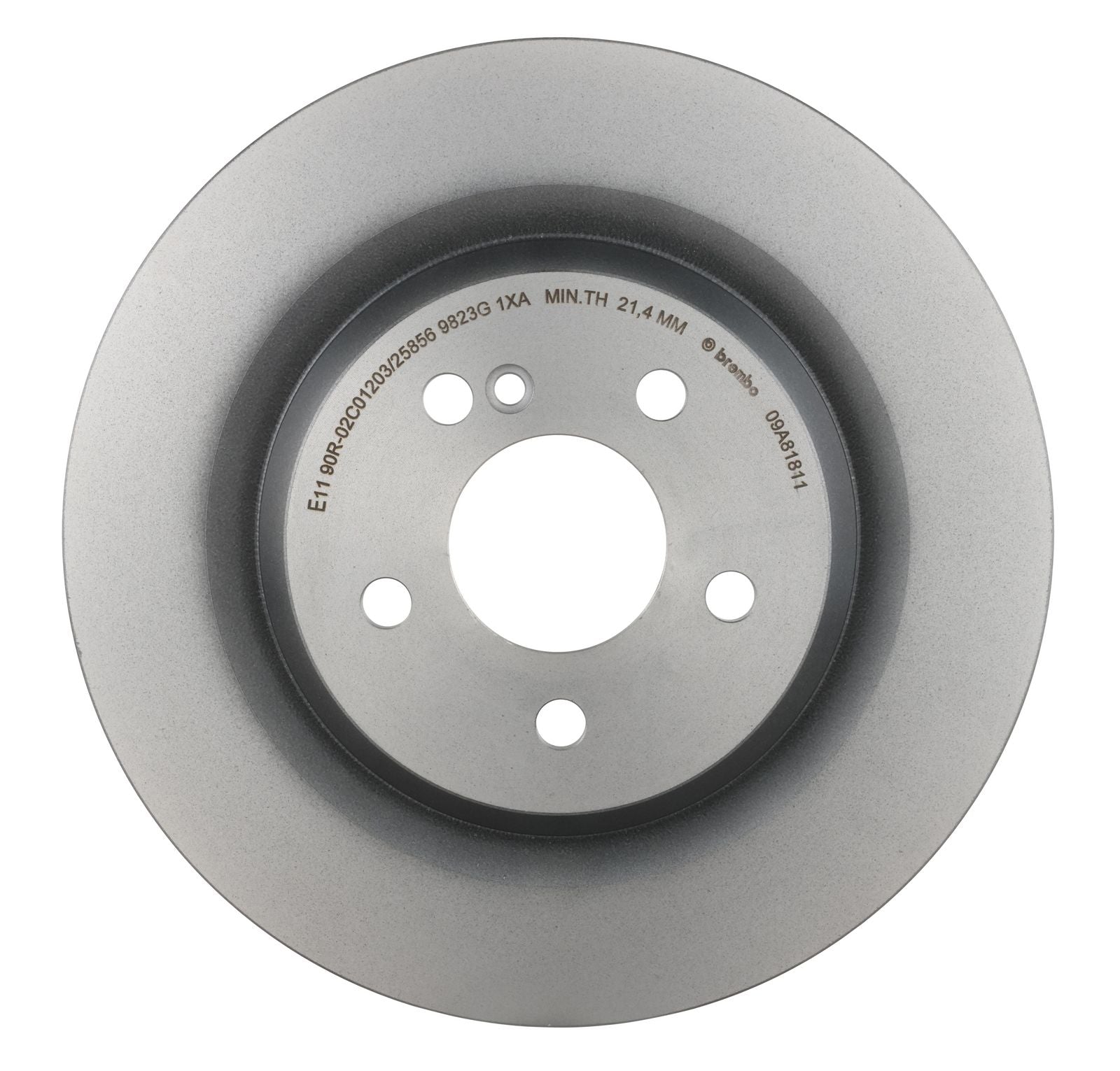 PRIME UV Coated Rear Disc Brake Rotor - 09.A818.11_02