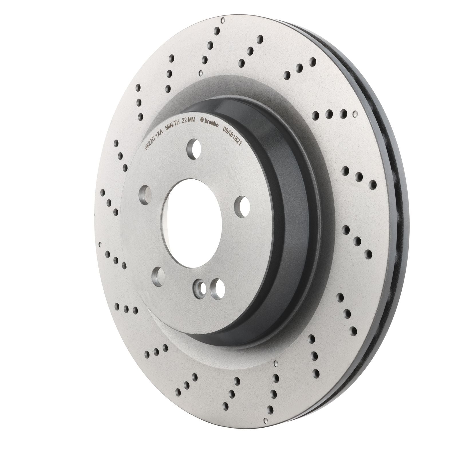 PRIME UV Coated Rear Disc Brake Rotor - 09.A818.21_05