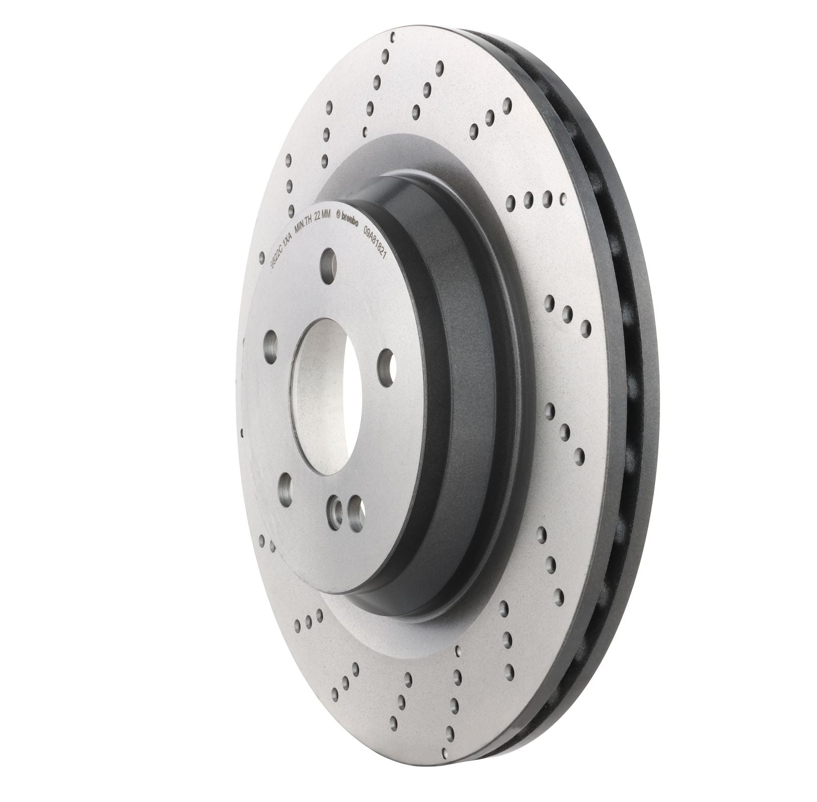 PRIME UV Coated Rear Disc Brake Rotor - 09.A818.21_06