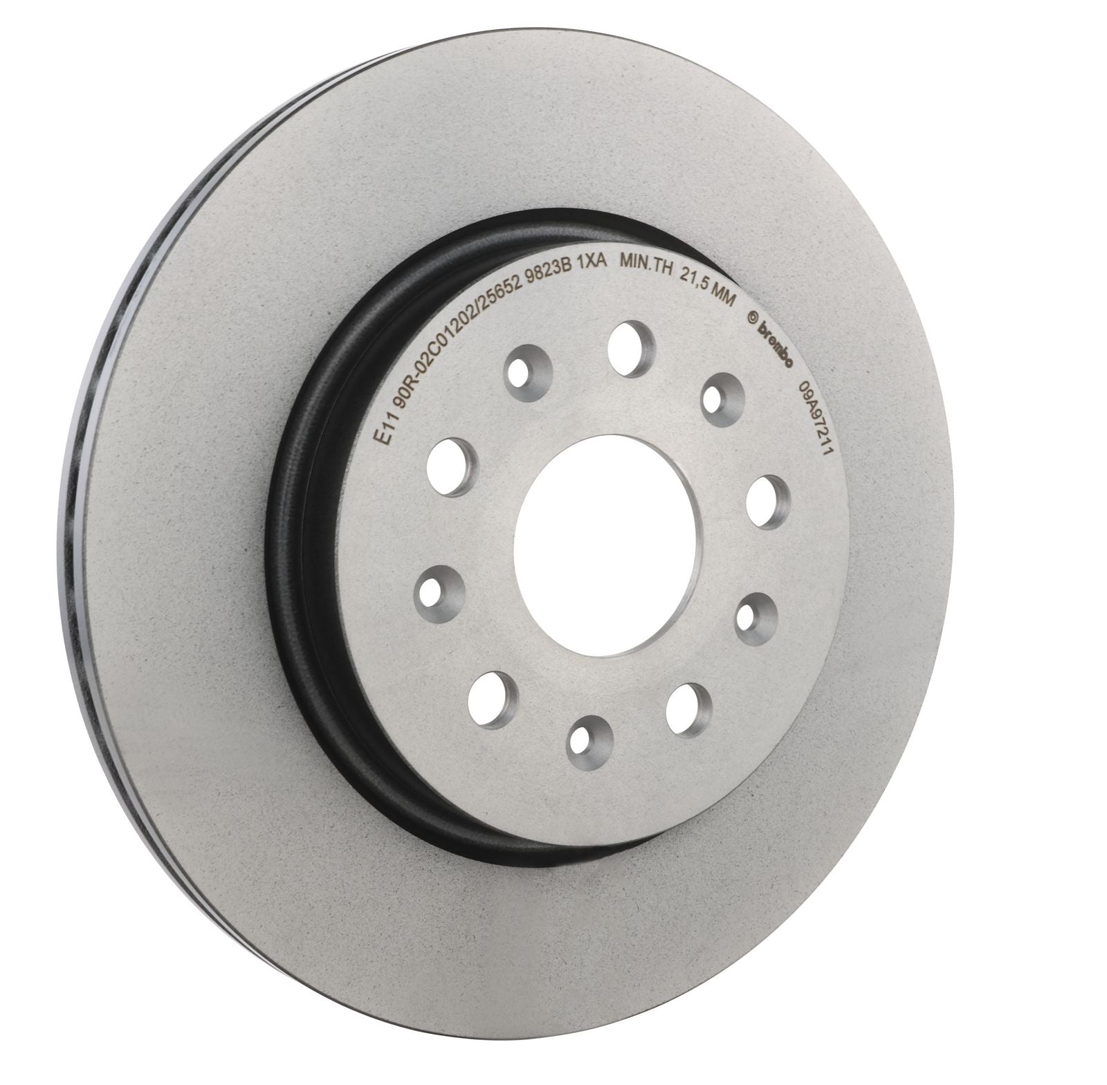 PRIME UV Coated Rear Disc Brake Rotor - 09.A972.11_24