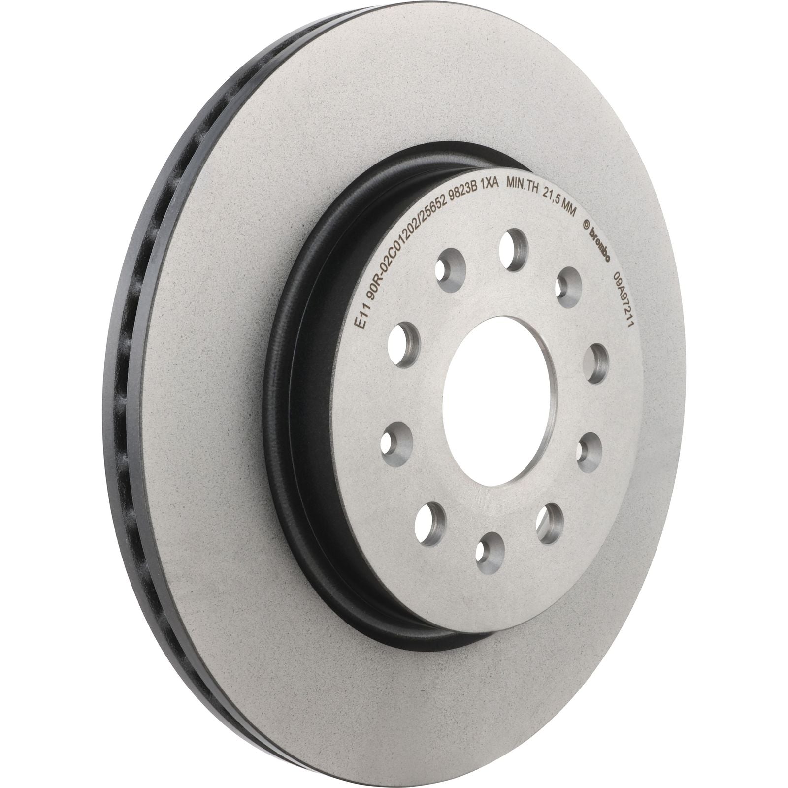 PRIME UV Coated Rear Disc Brake Rotor - 09.A972.11_01