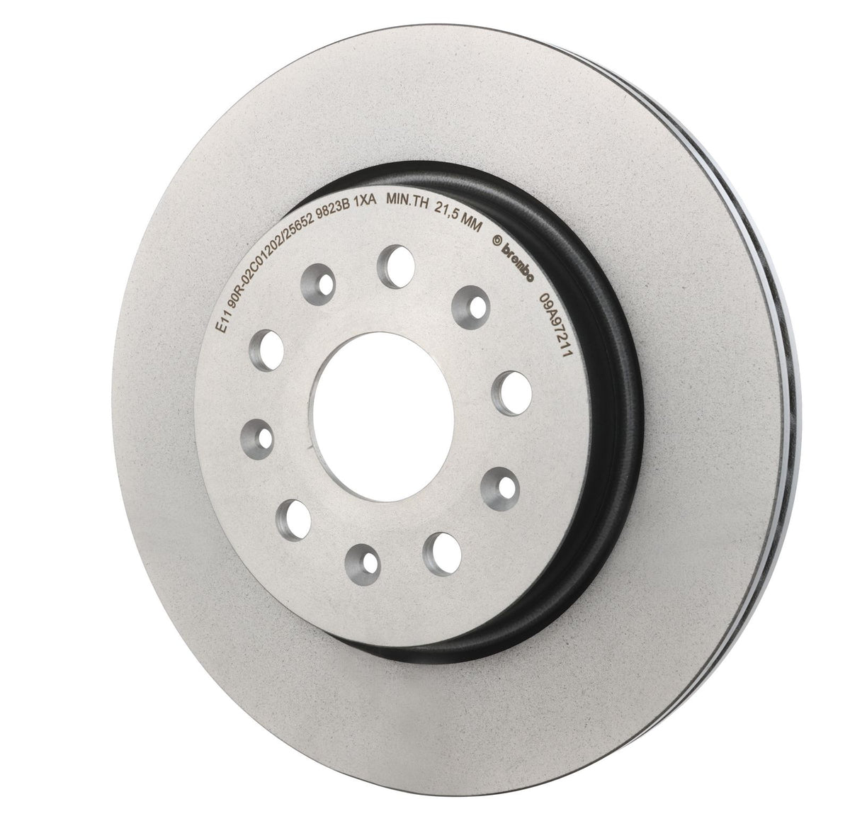 PRIME UV Coated Rear Disc Brake Rotor - 09.A972.11_04