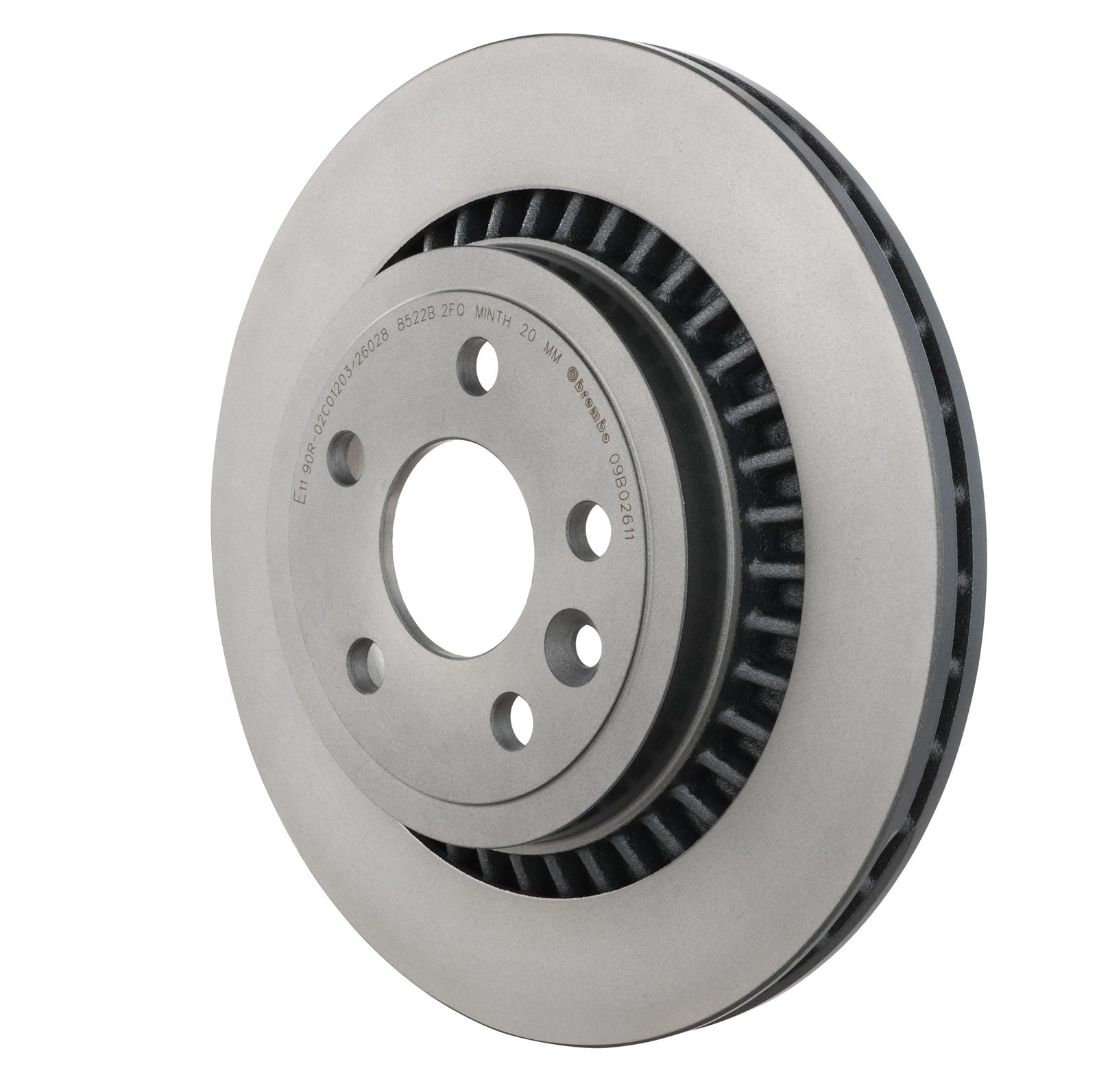 PRIME UV Coated Rear Disc Brake Rotor - 09.B026.11_10