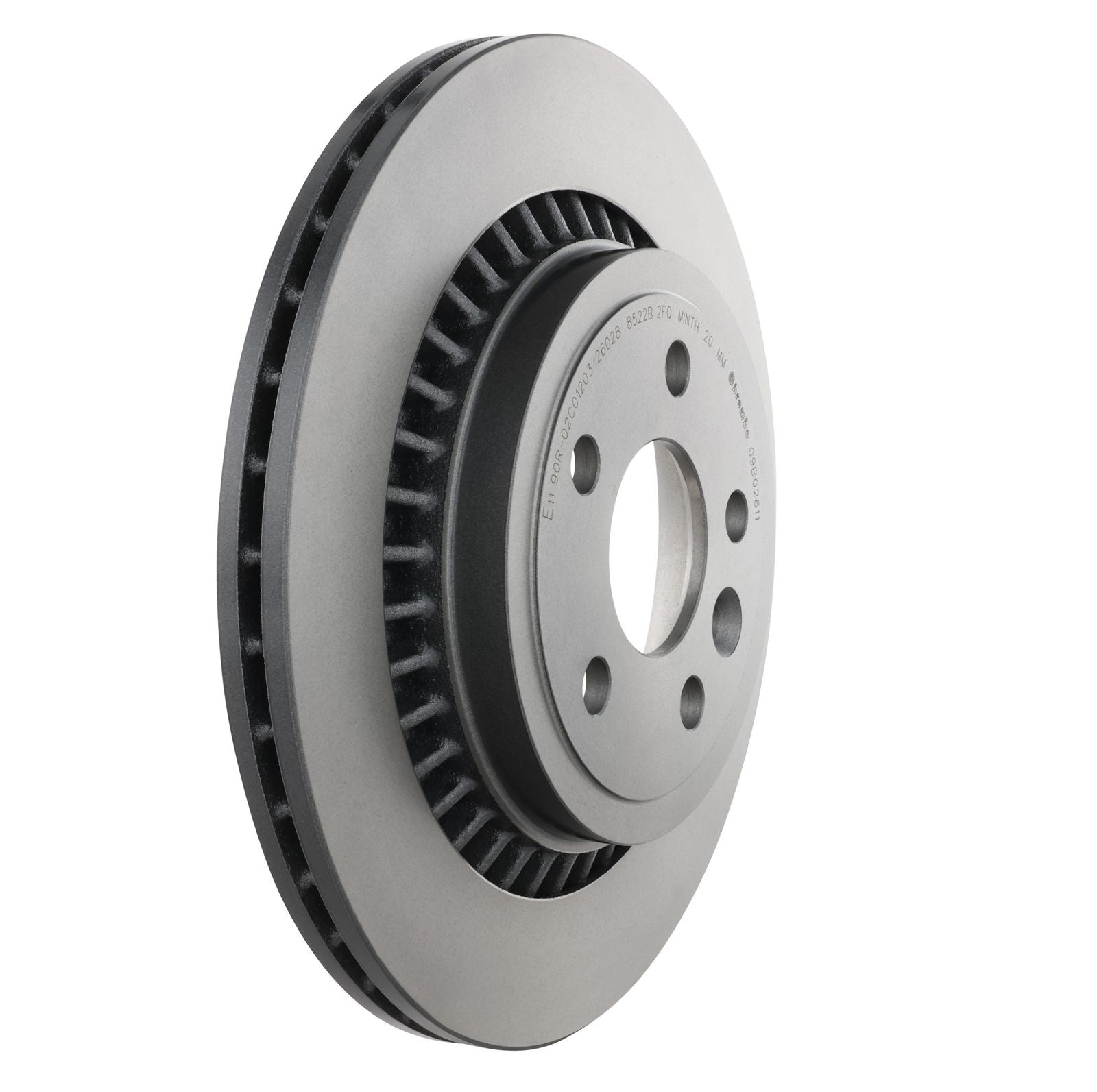 PRIME UV Coated Rear Disc Brake Rotor - 09.B026.11_27