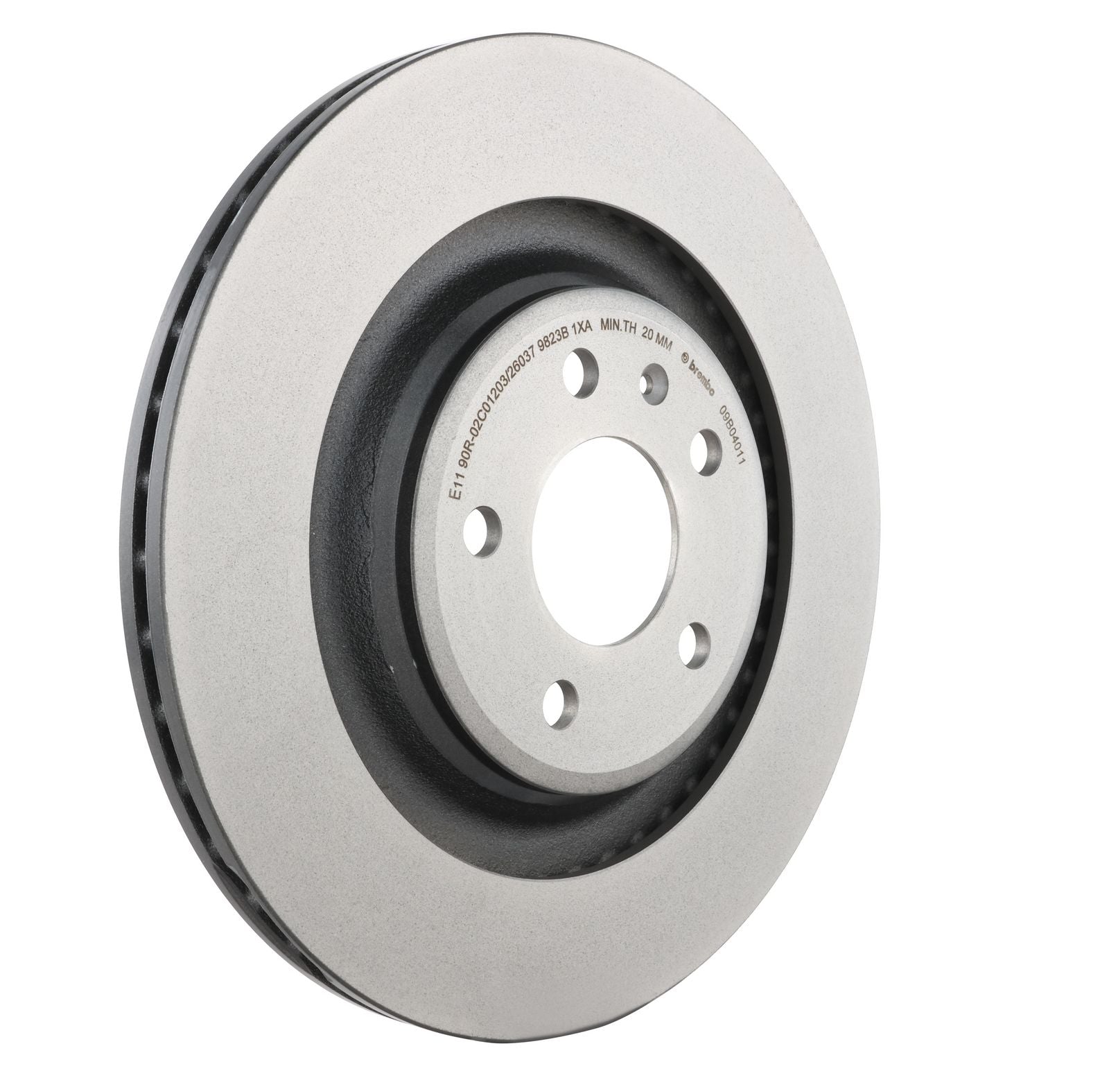 PRIME UV Coated Rear Disc Brake Rotor - 09.B040.11_23