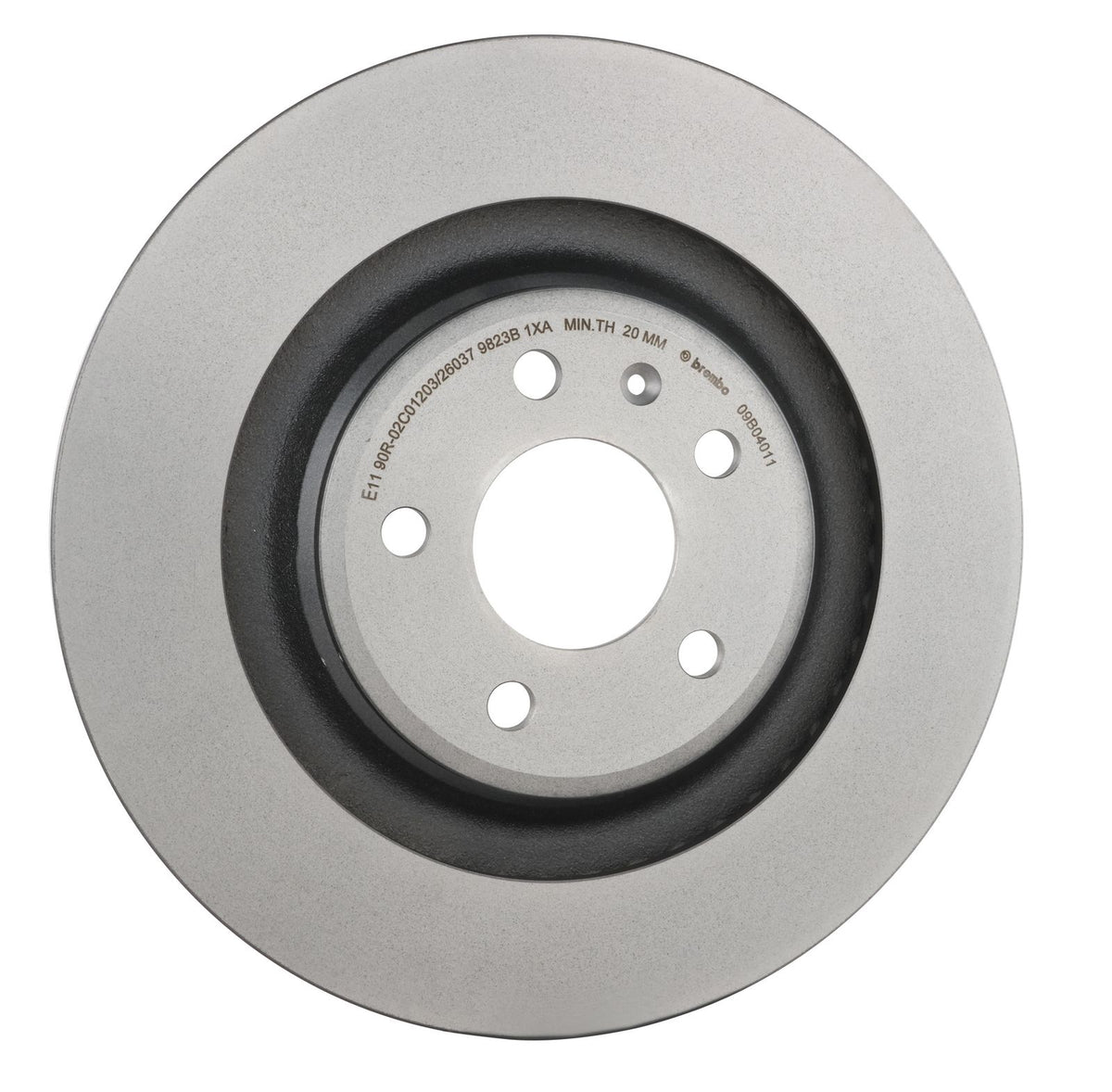 PRIME UV Coated Rear Disc Brake Rotor - 09.B040.11_25
