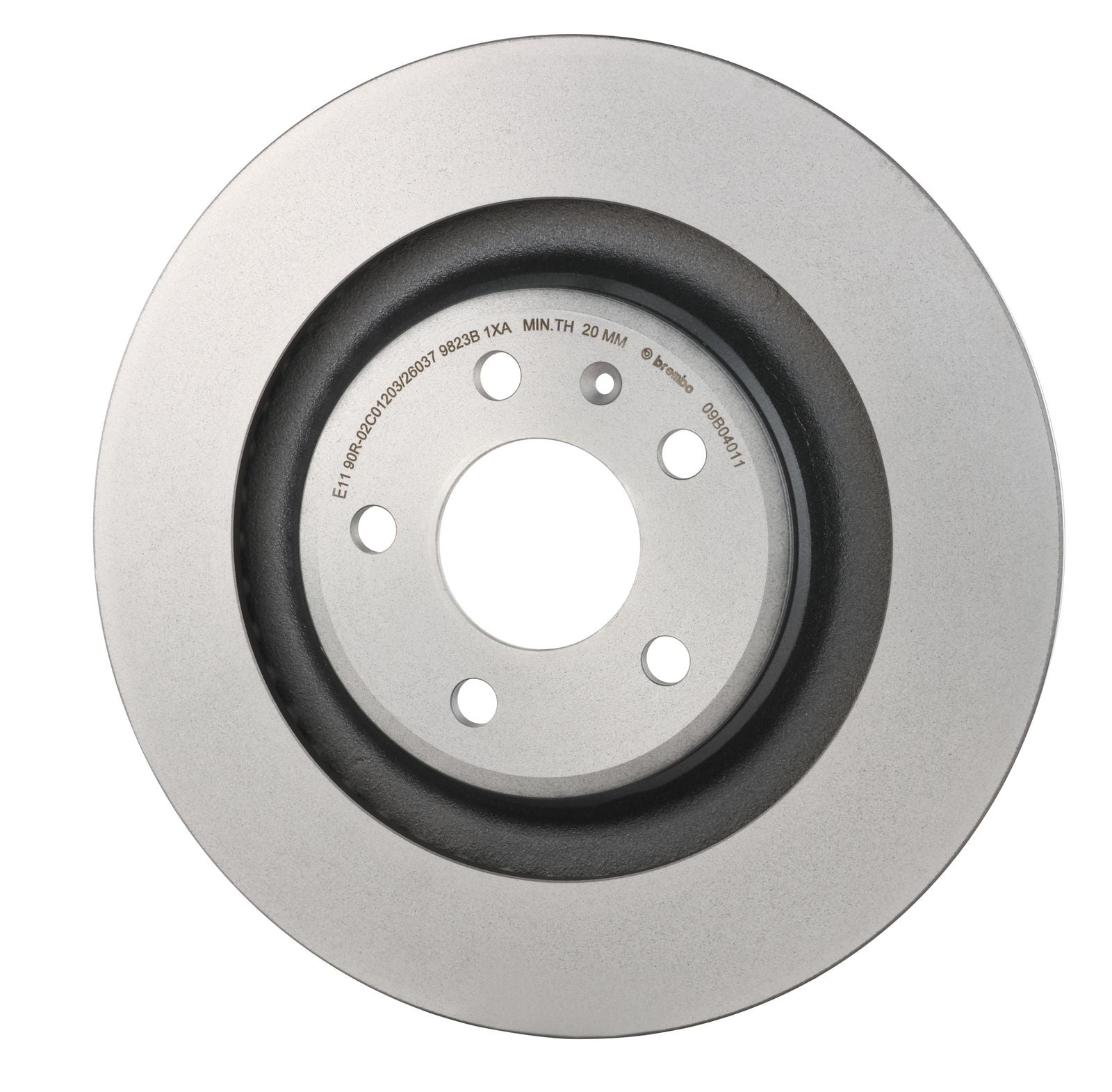 PRIME UV Coated Rear Disc Brake Rotor - 09.B040.11_03