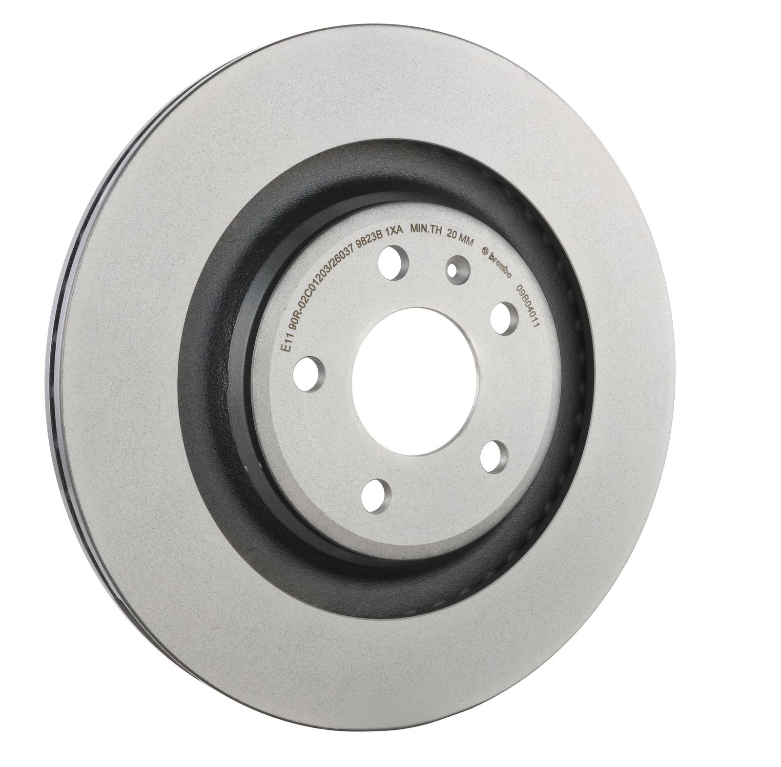 PRIME UV Coated Rear Disc Brake Rotor - 09.B040.11_24