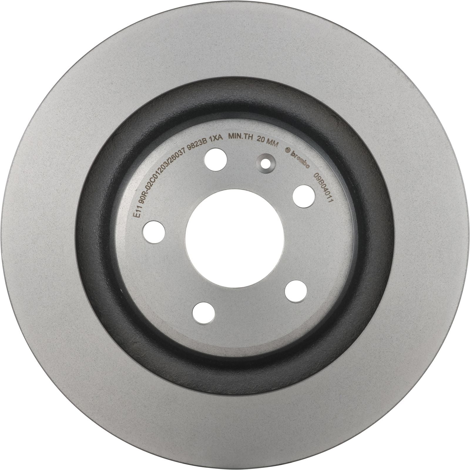 PRIME UV Coated Rear Disc Brake Rotor - 09.B040.11_03