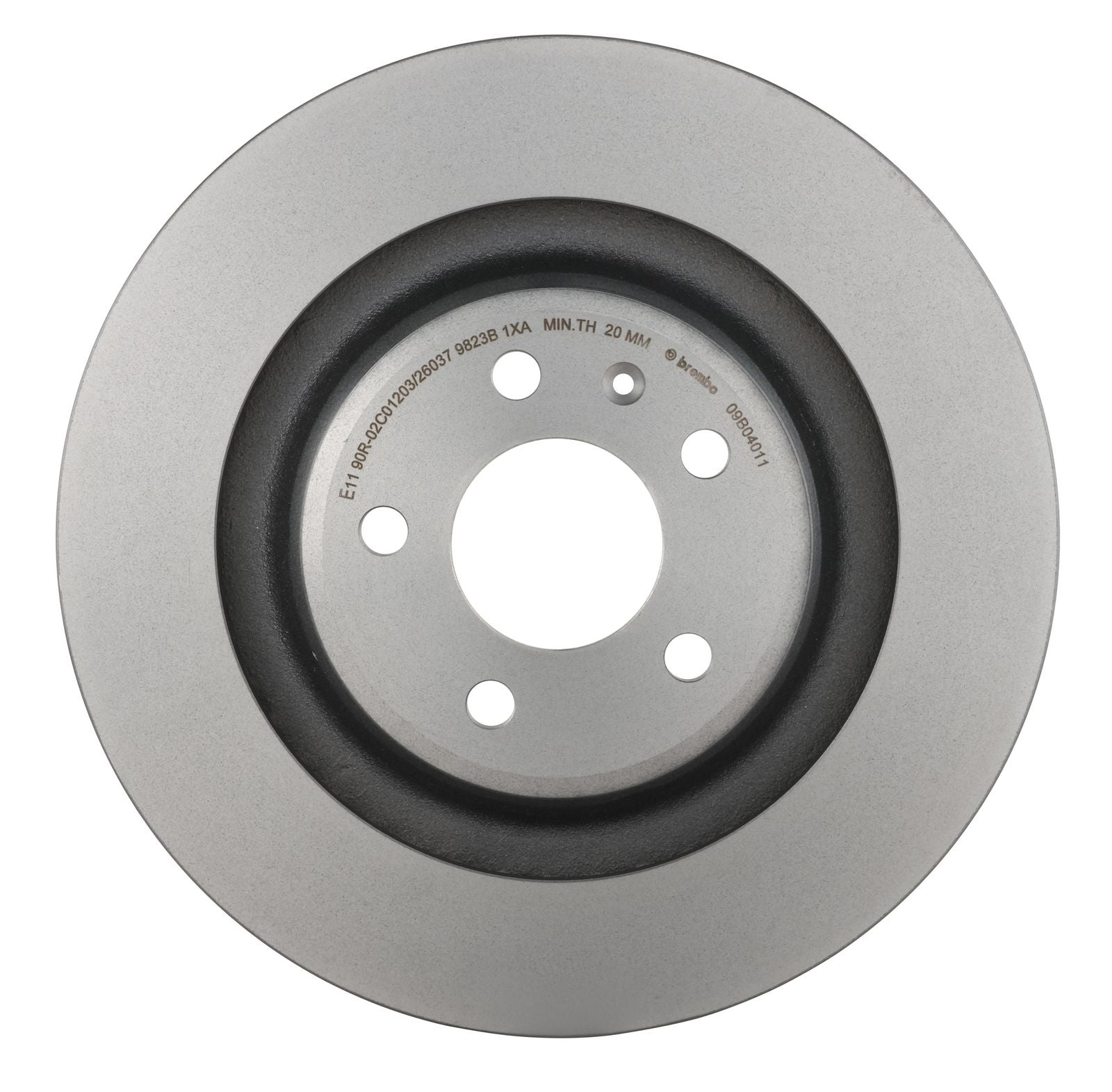 PRIME UV Coated Rear Disc Brake Rotor - 09.B040.11_02