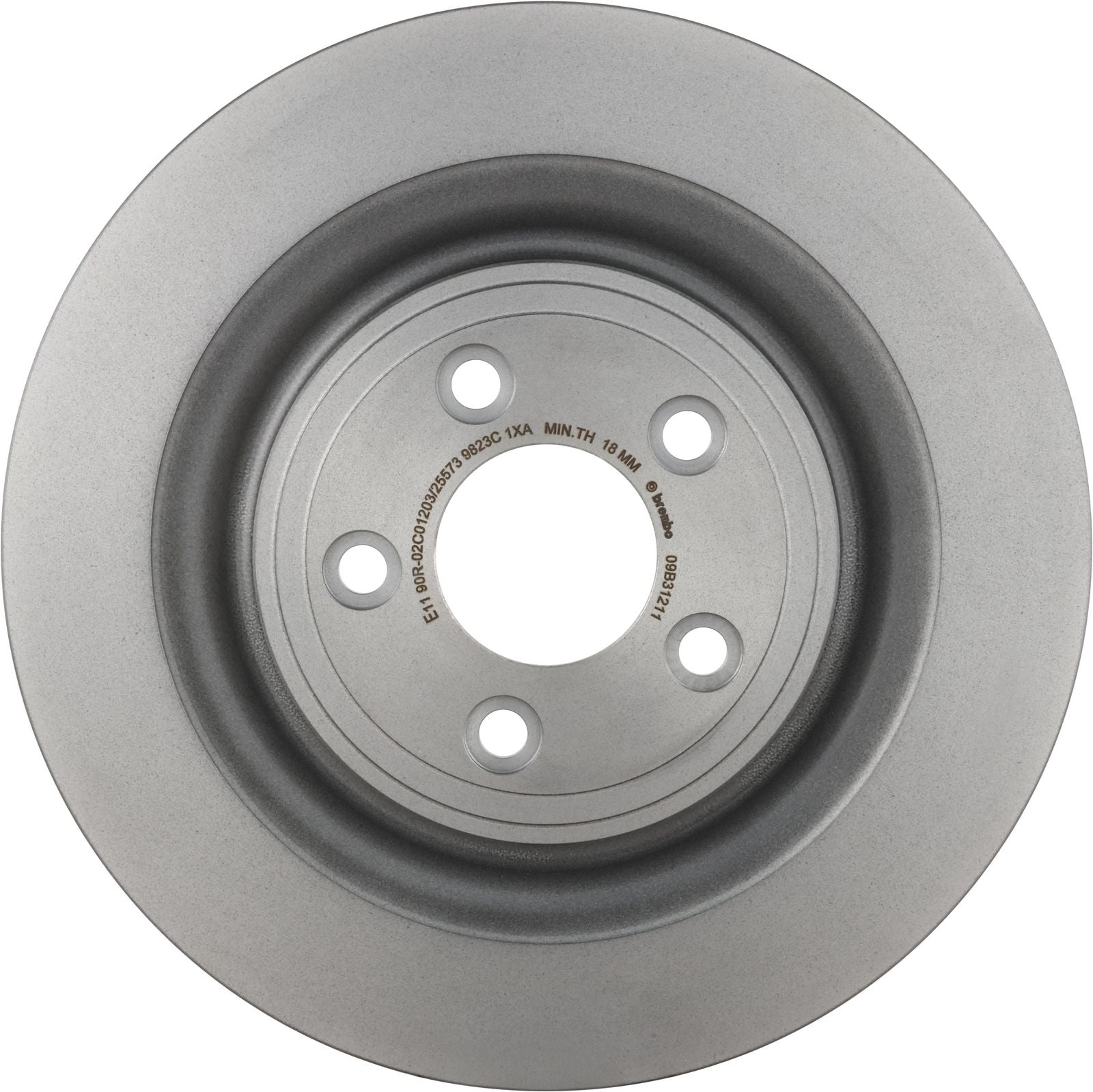 PRIME UV Coated Rear Disc Brake Rotor - 09.B312.11_03