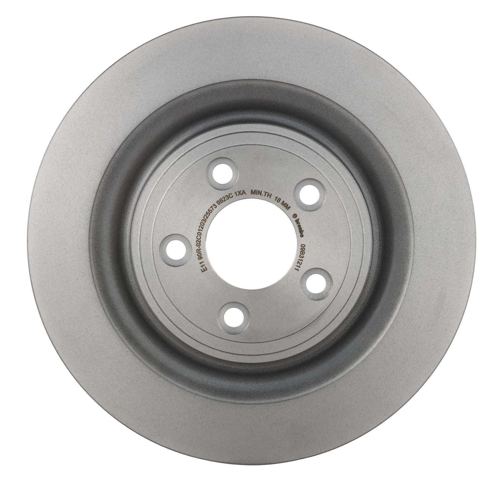 PRIME UV Coated Rear Disc Brake Rotor - 09.B312.11_07