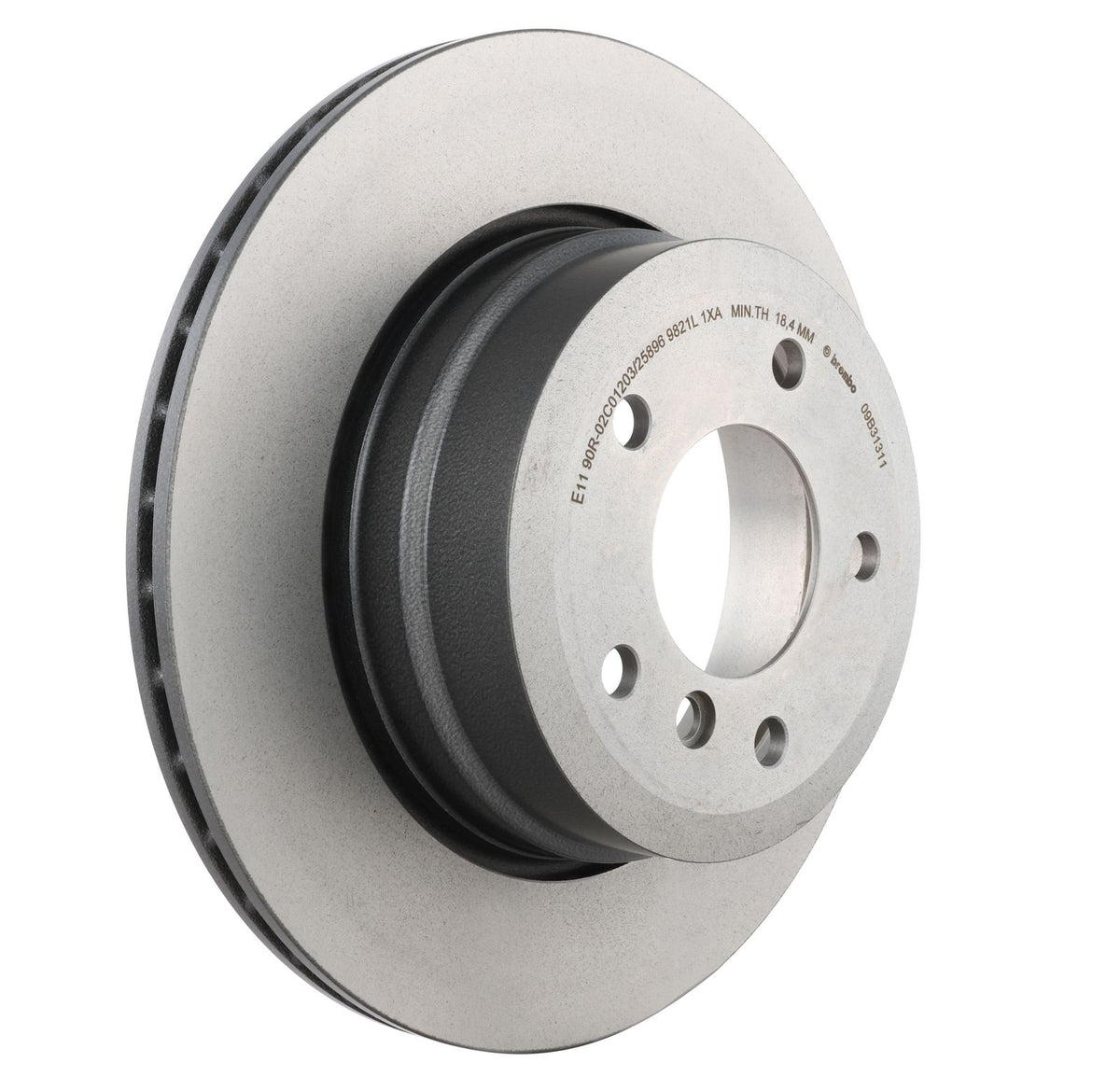 PRIME UV Coated Rear Disc Brake Rotor - 09.B313.11_23