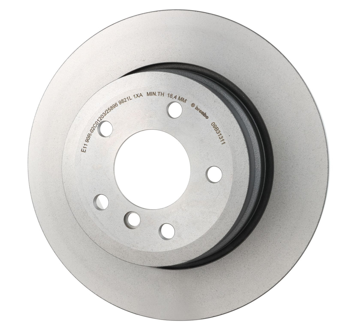 PRIME UV Coated Rear Disc Brake Rotor - 09.B313.11_03