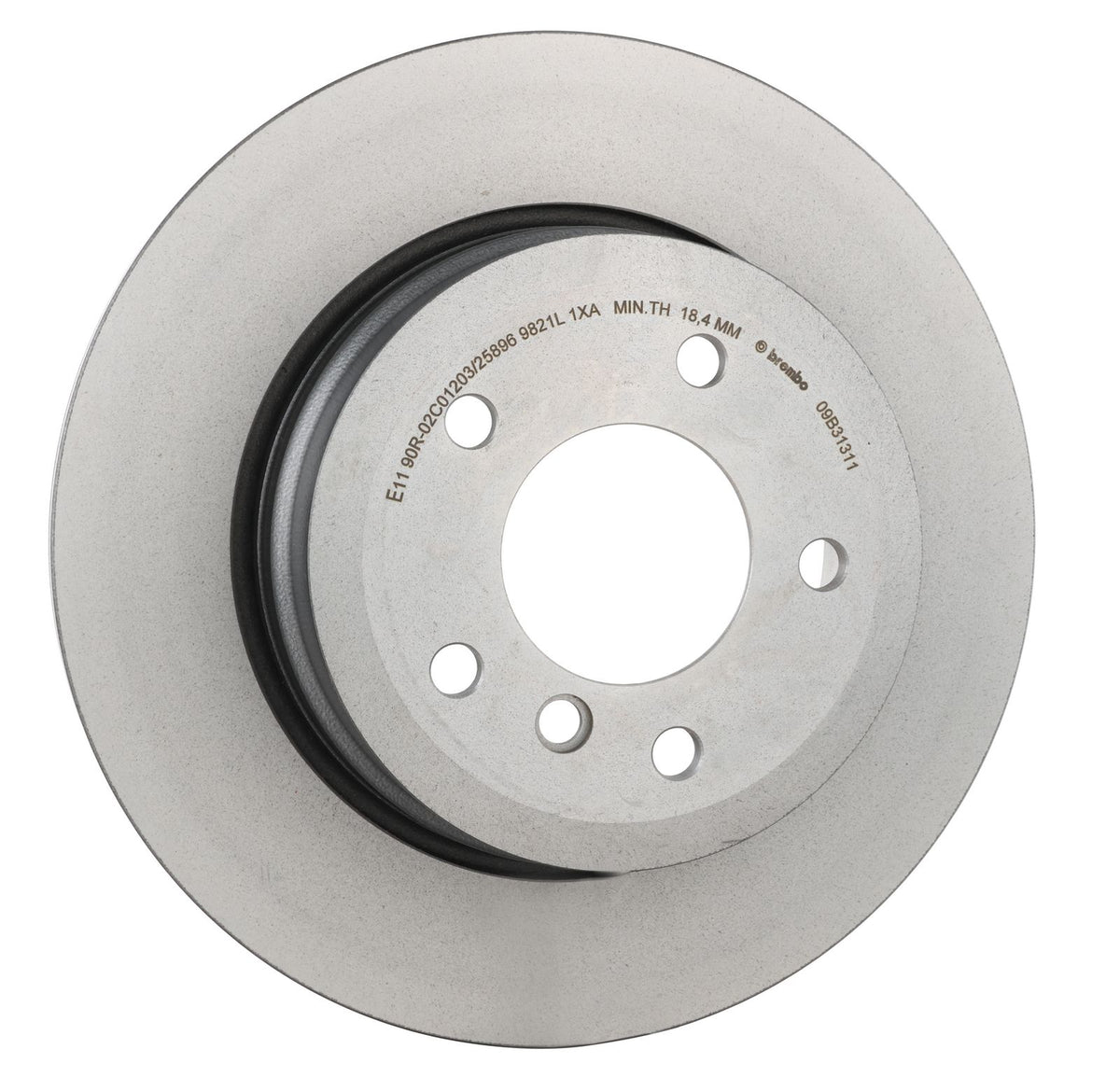 PRIME UV Coated Rear Disc Brake Rotor - 09.B313.11_25