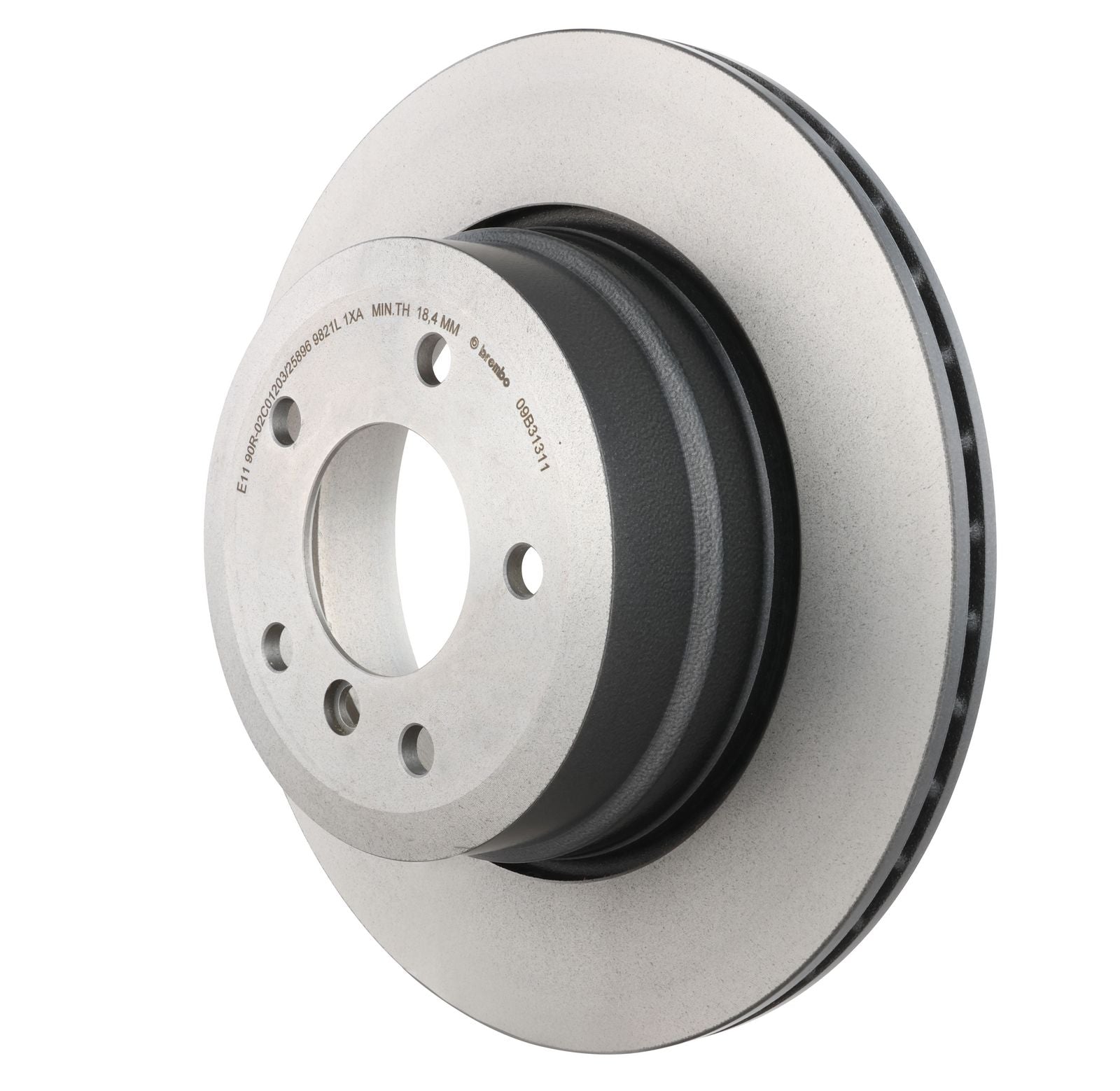 PRIME UV Coated Rear Disc Brake Rotor - 09.B313.11_05