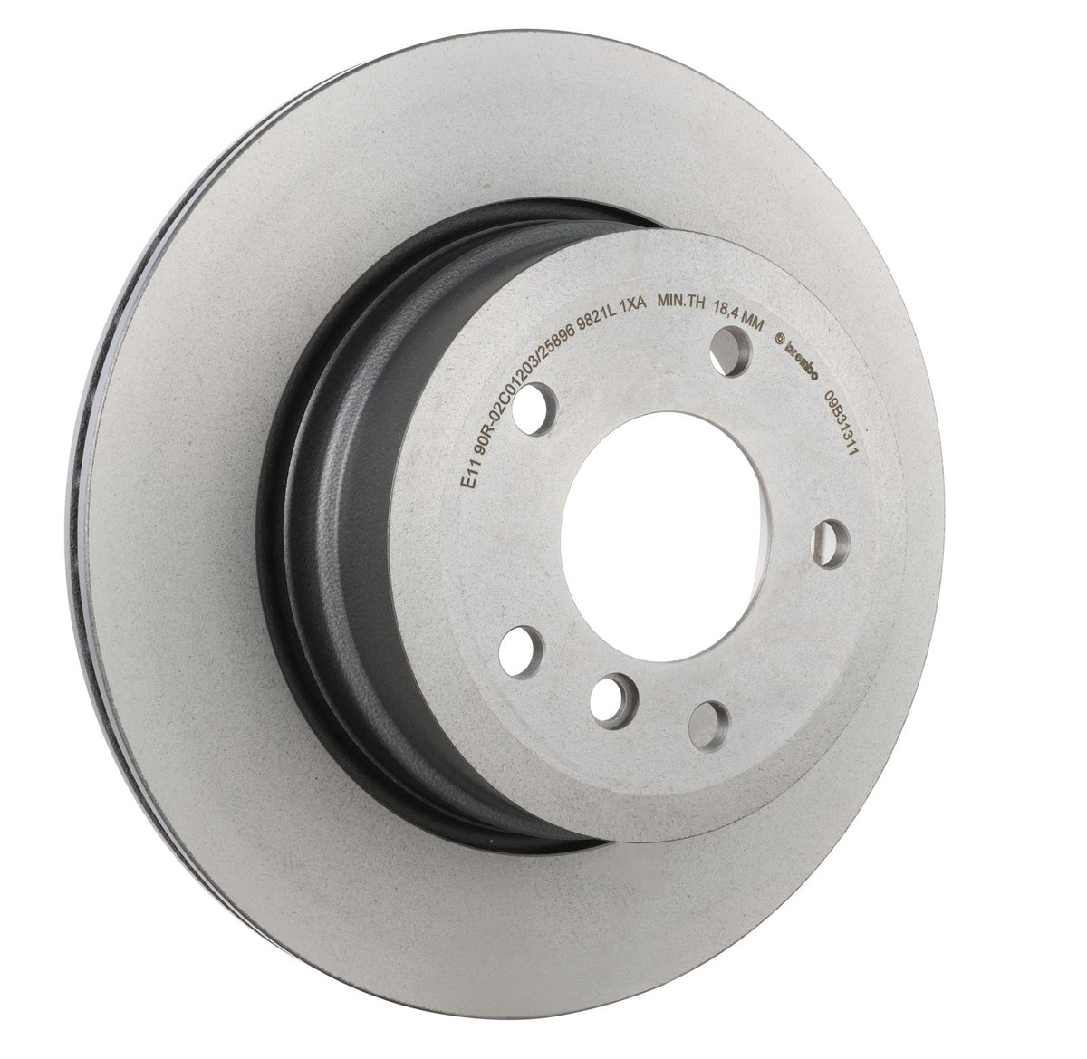 PRIME UV Coated Rear Disc Brake Rotor - 09.B313.11_24