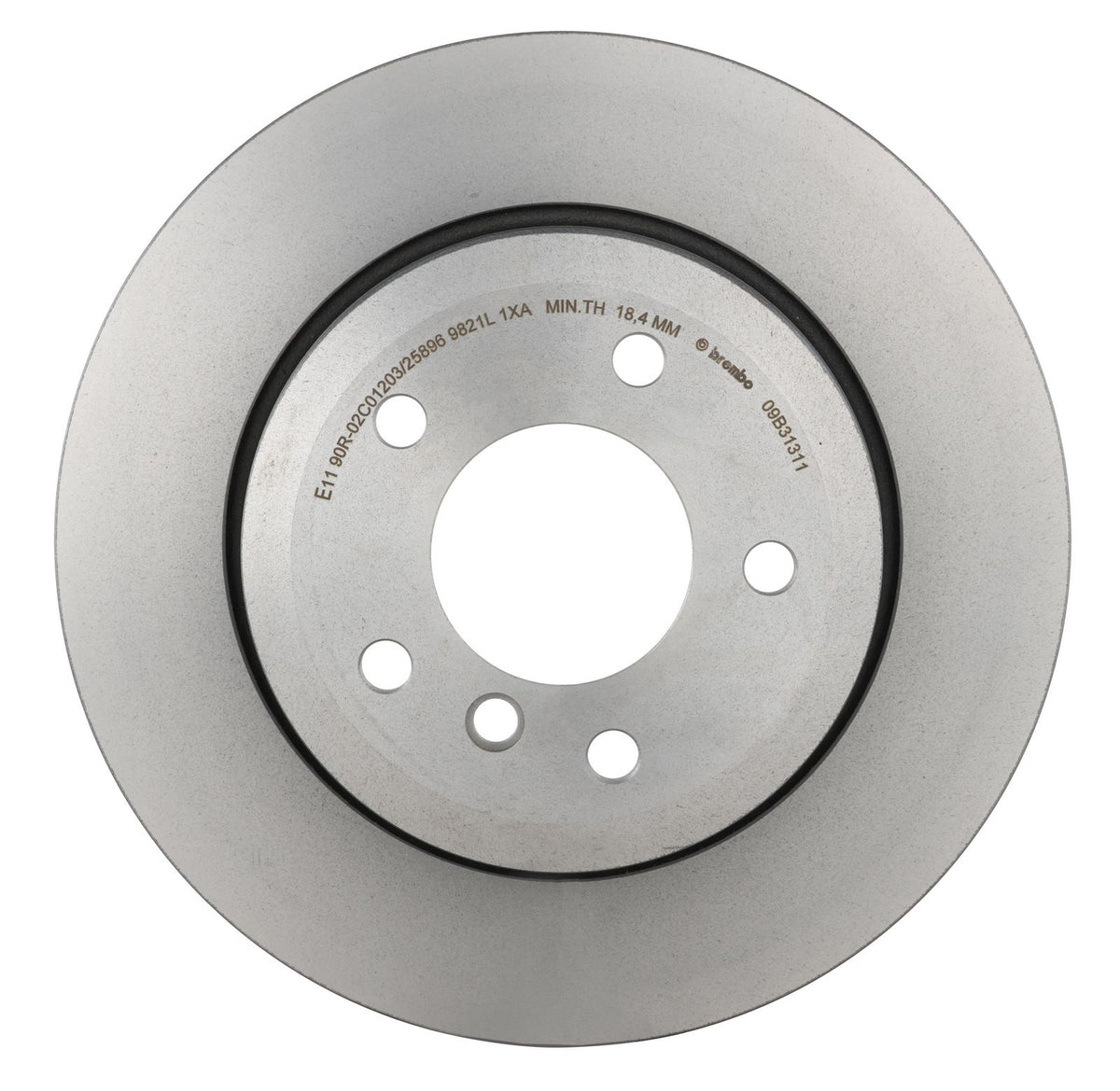 PRIME UV Coated Rear Disc Brake Rotor - 09.B313.11_02
