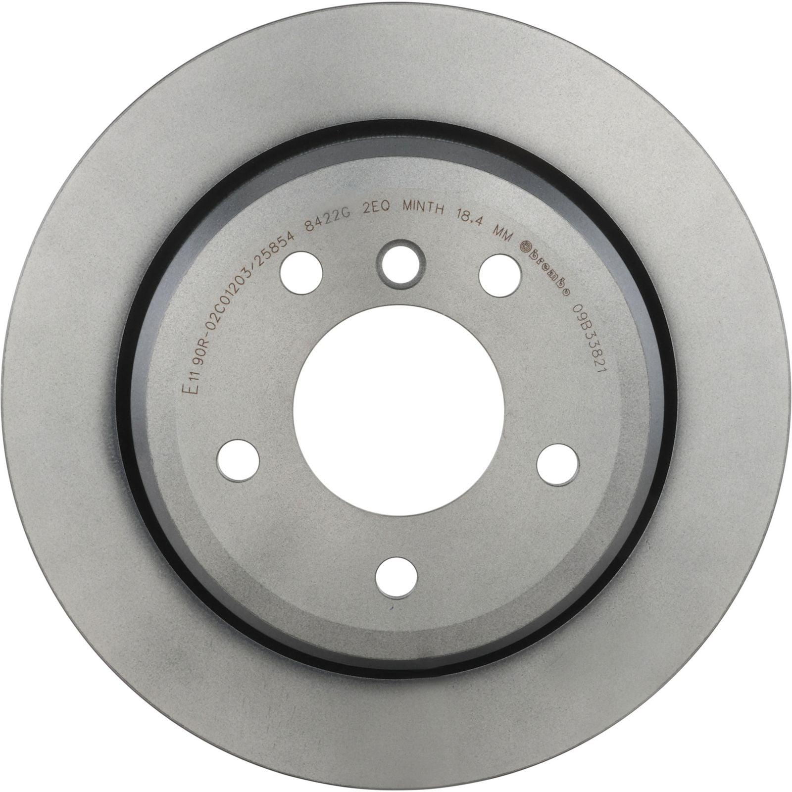 PRIME UV Coated Rear Disc Brake Rotor - 09.B338.21_04