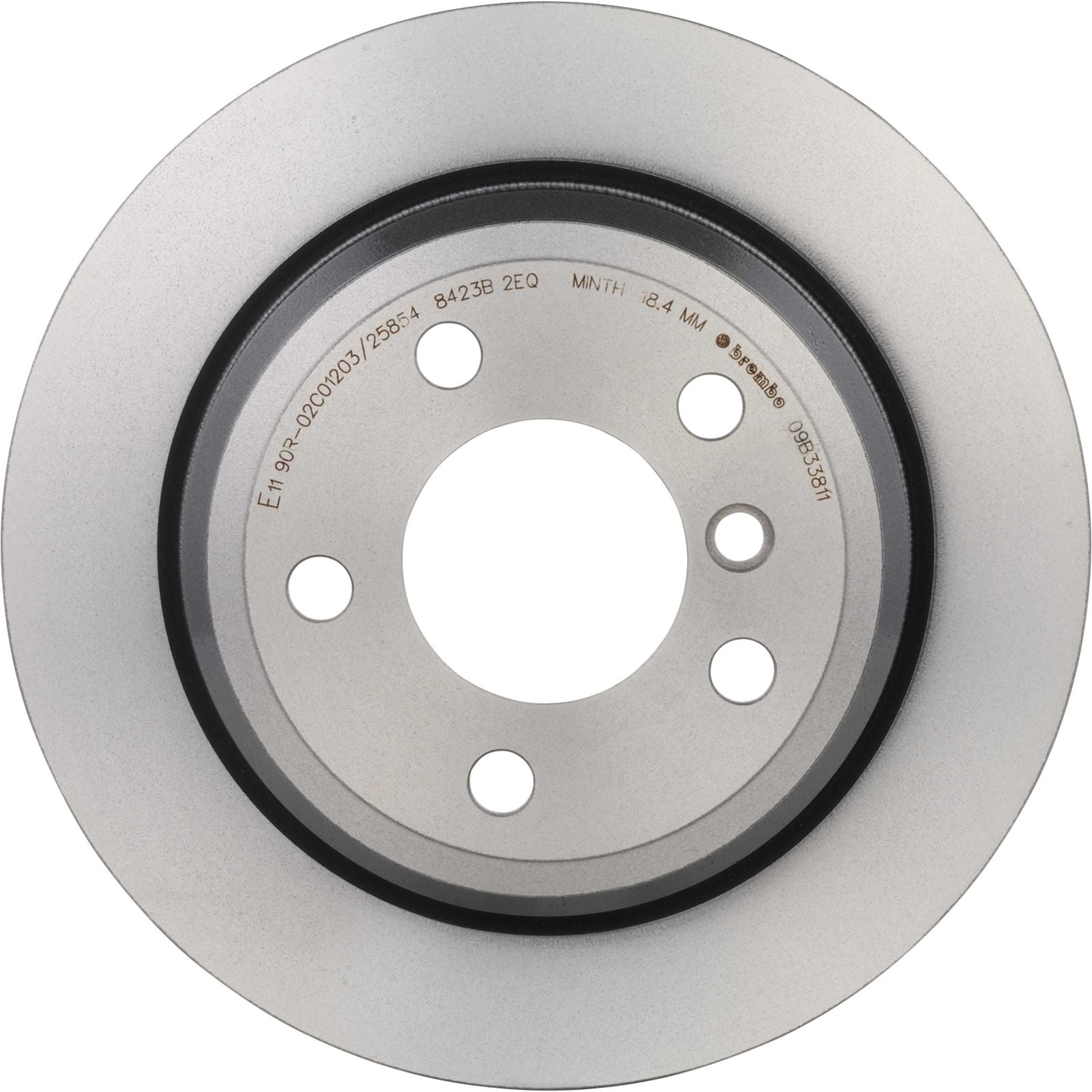 PRIME UV Coated Rear Disc Brake Rotor - 09.B338.11_06