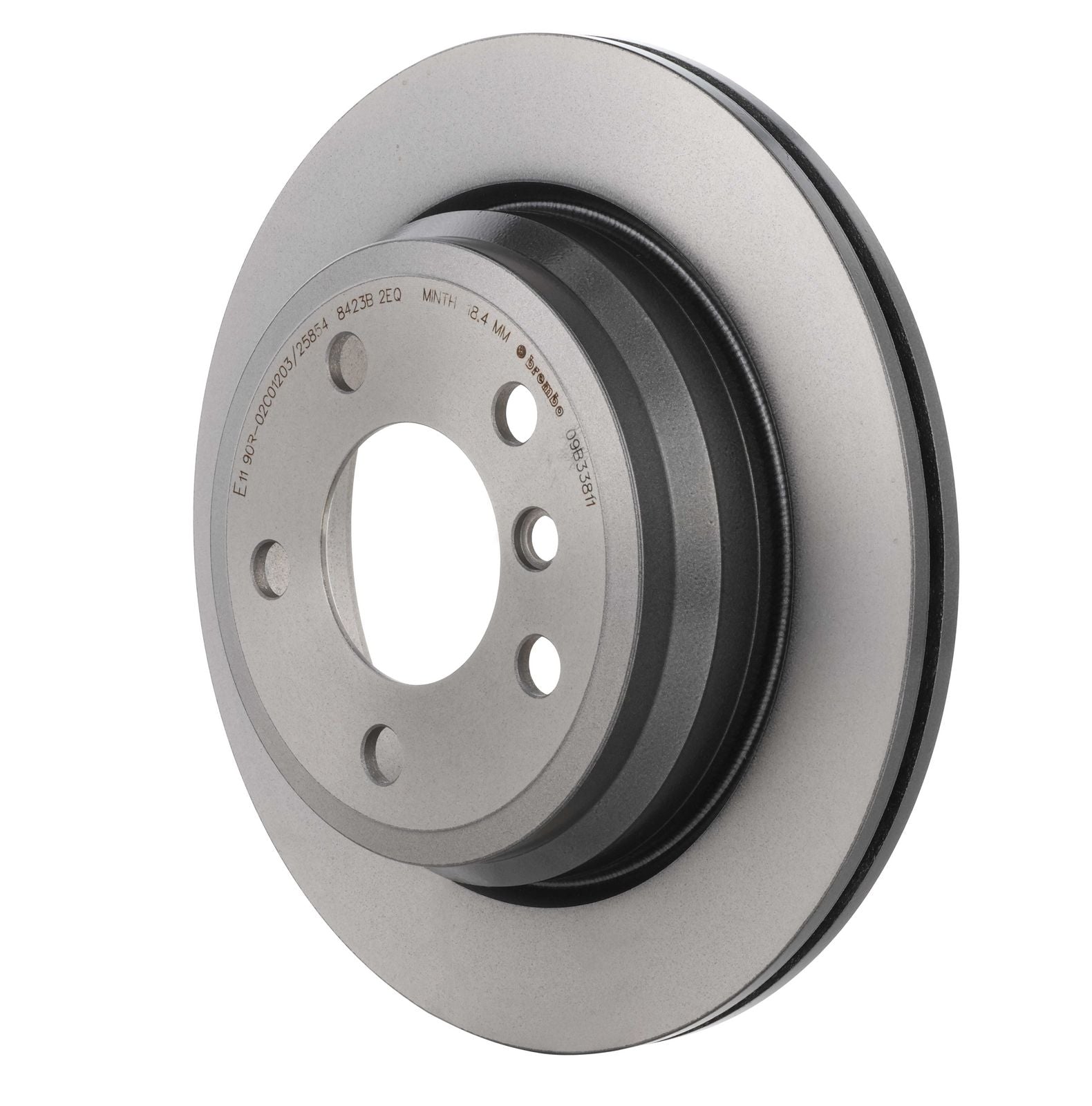 PRIME UV Coated Rear Disc Brake Rotor - 09.B338.11_11