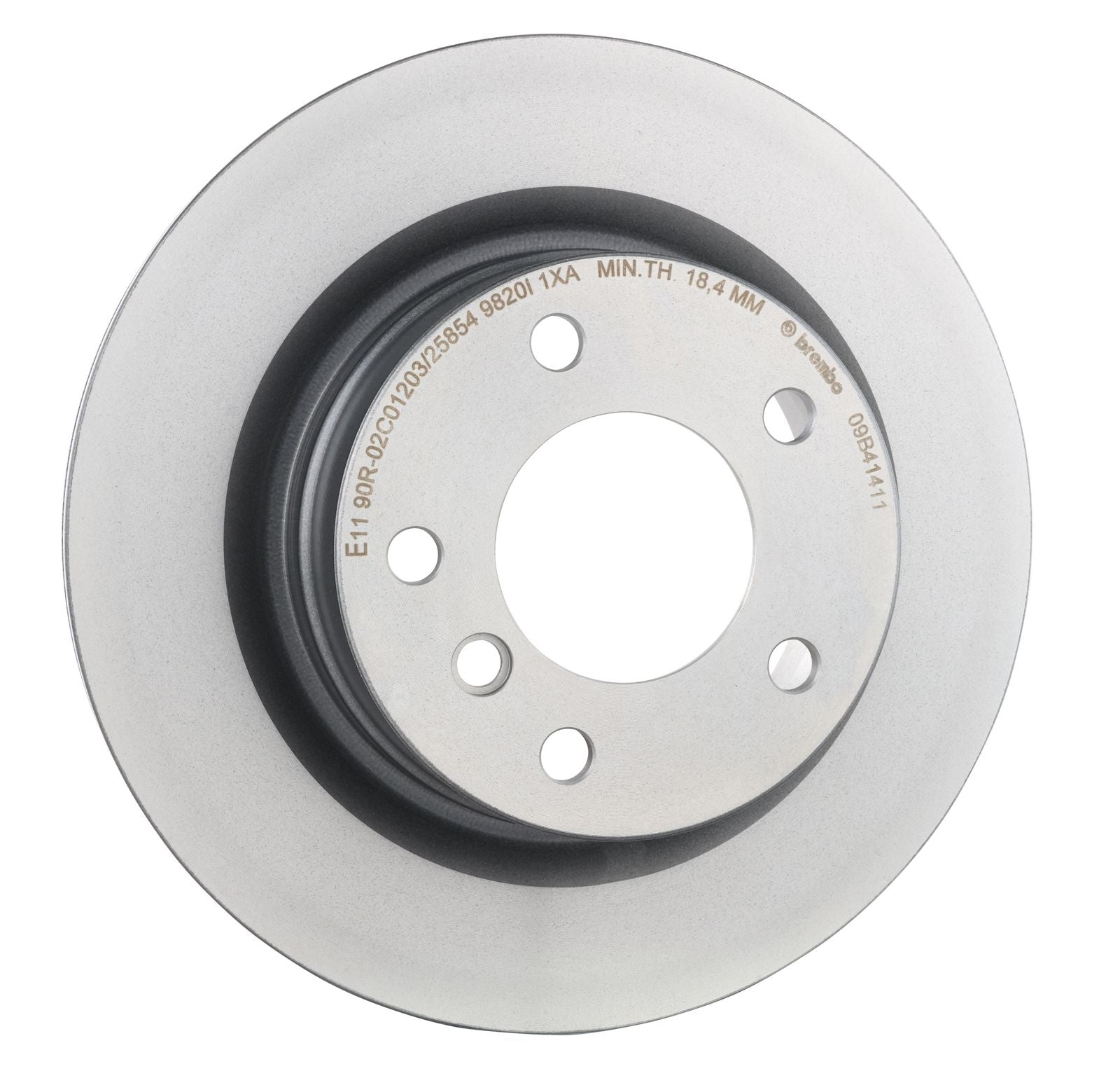 PRIME UV Coated Rear Disc Brake Rotor - 09.B414.11_25
