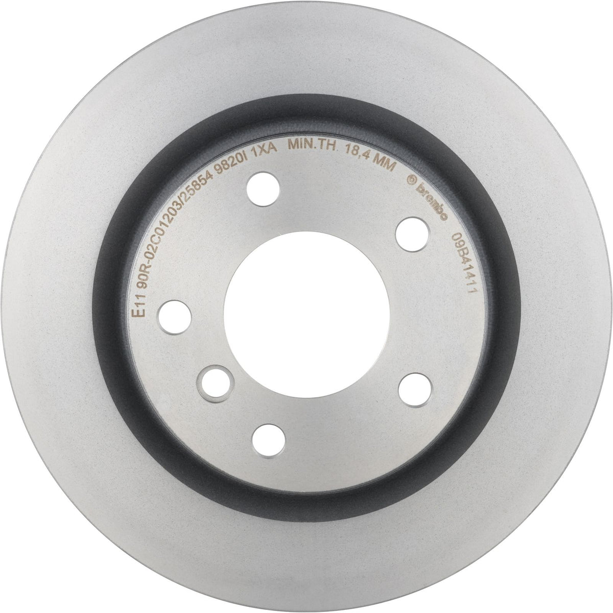 PRIME UV Coated Rear Disc Brake Rotor - 09.B414.11_28