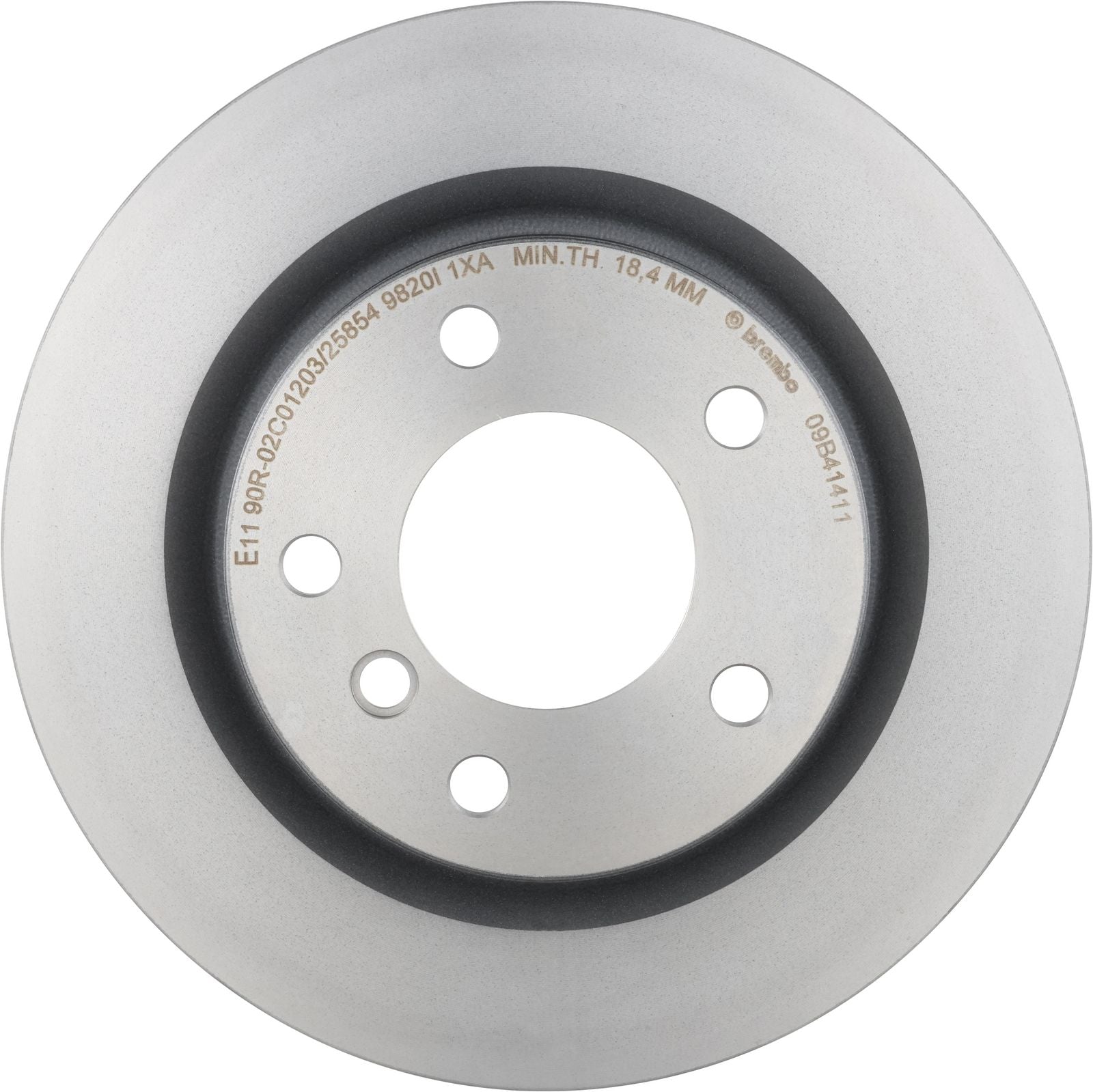 PRIME UV Coated Rear Disc Brake Rotor - 09.B414.11_03