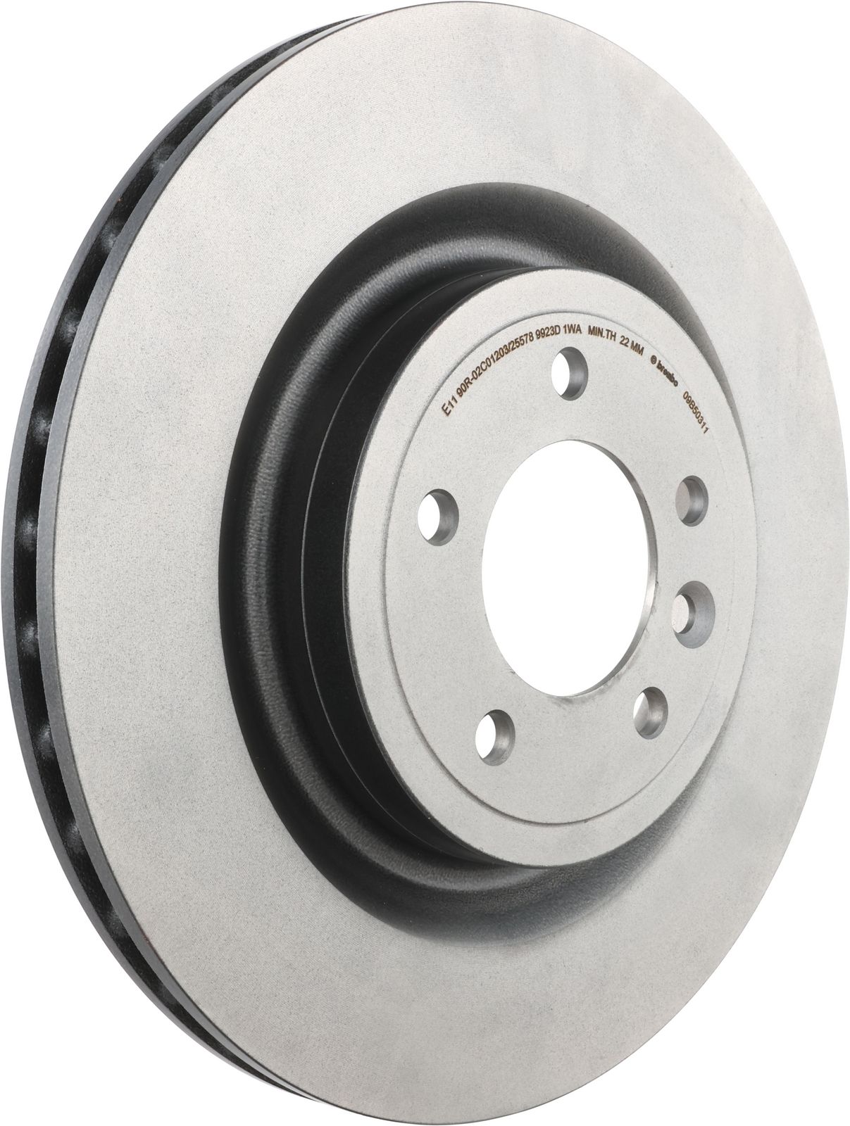 PRIME UV Coated Rear Disc Brake Rotor - 09.B503.11_01