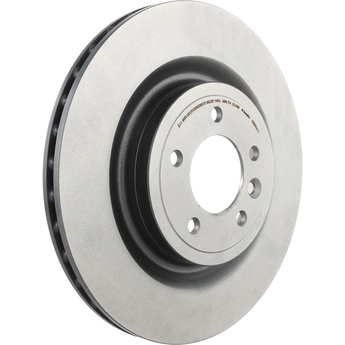 PRIME UV Coated Rear Disc Brake Rotor - 09.B503.11_26