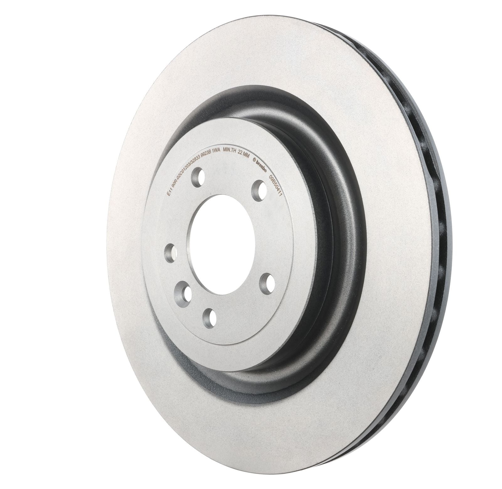 PRIME UV Coated Rear Disc Brake Rotor - 09.B504.11_05
