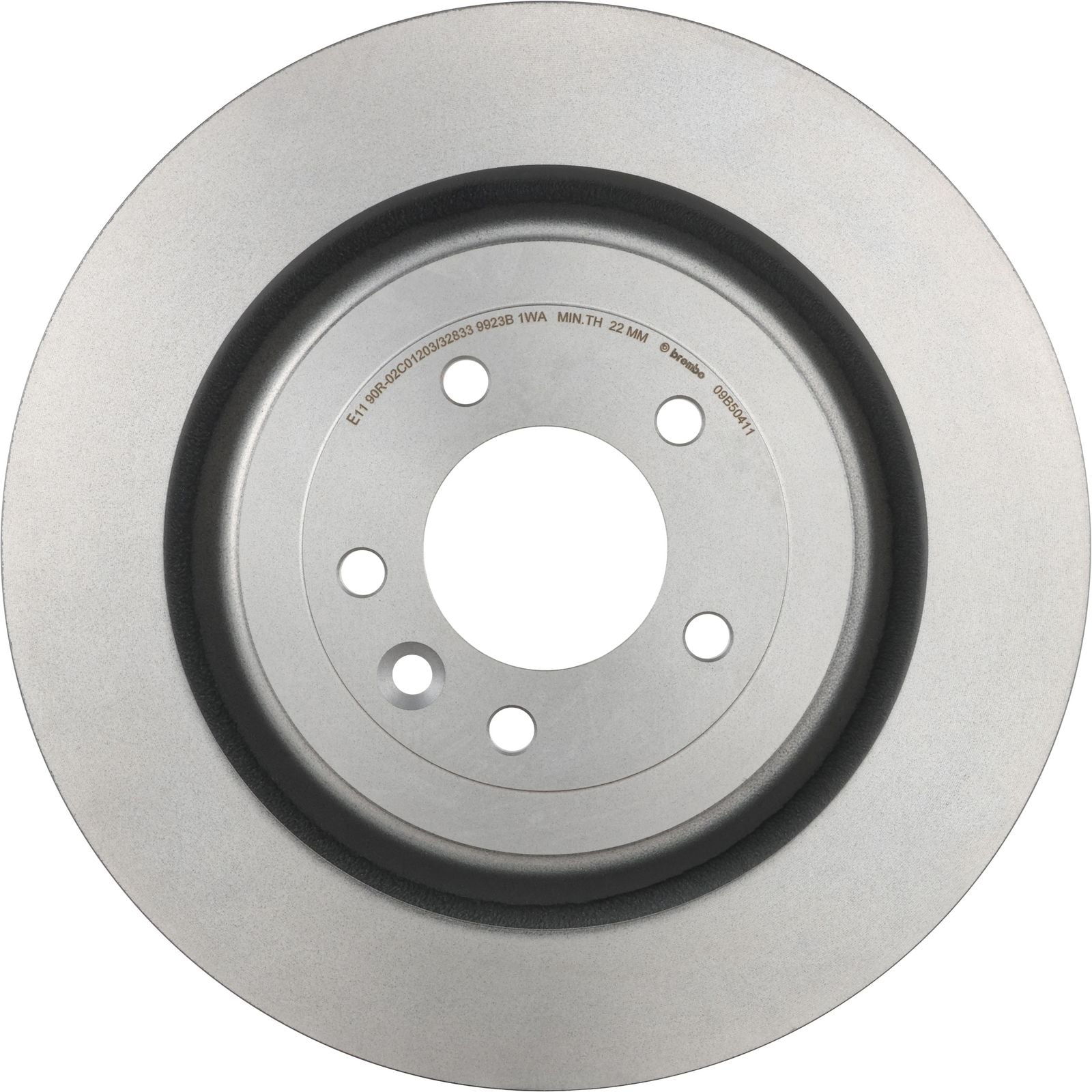 PRIME UV Coated Rear Disc Brake Rotor - 09.B504.11_28