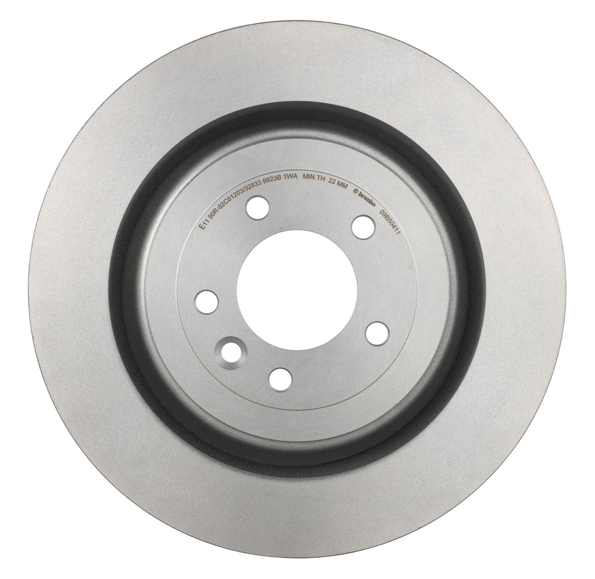 PRIME UV Coated Rear Disc Brake Rotor - 09.B504.11_02