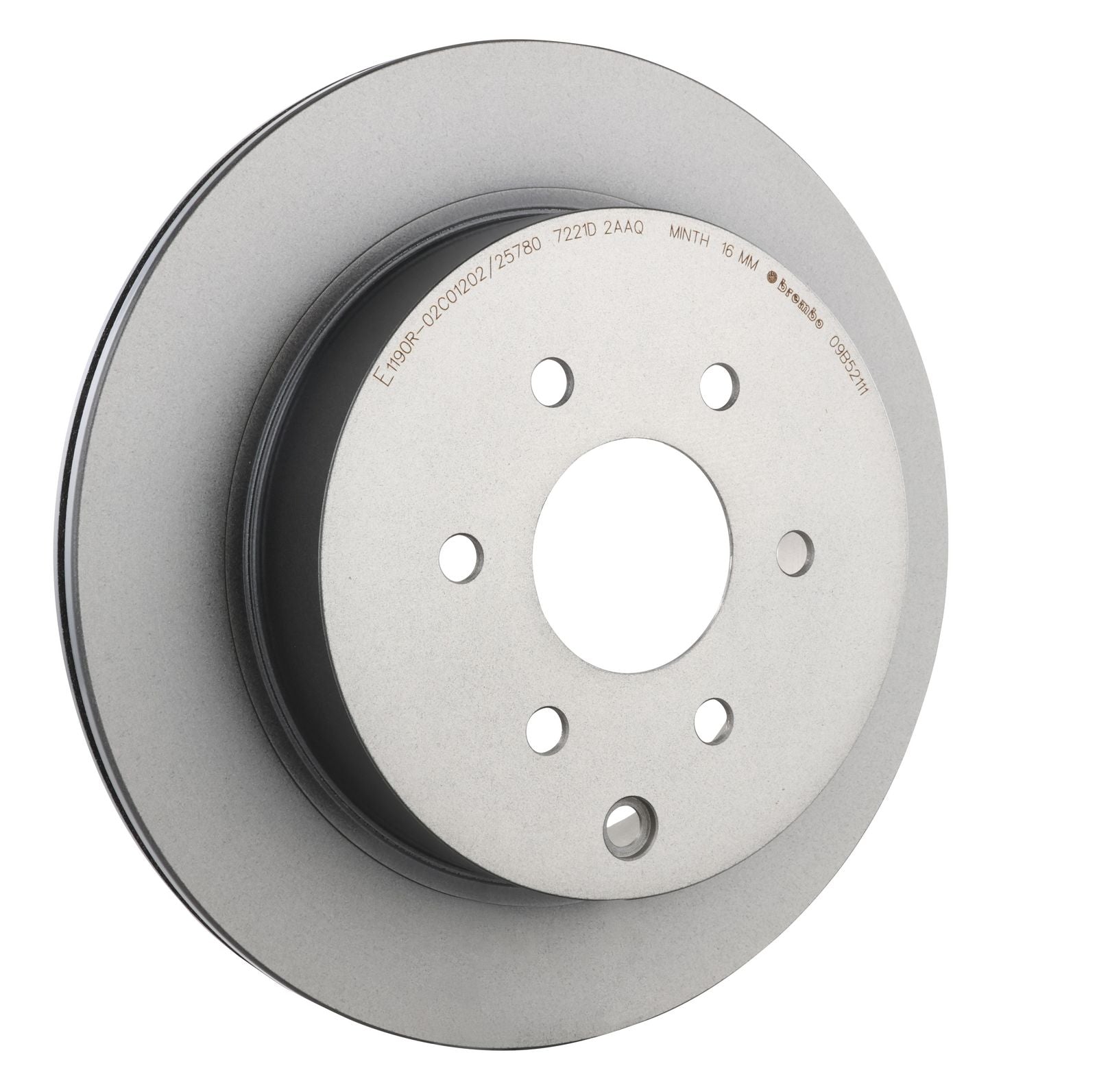 PRIME UV Coated Rear Disc Brake Rotor - 09.B521.11_29