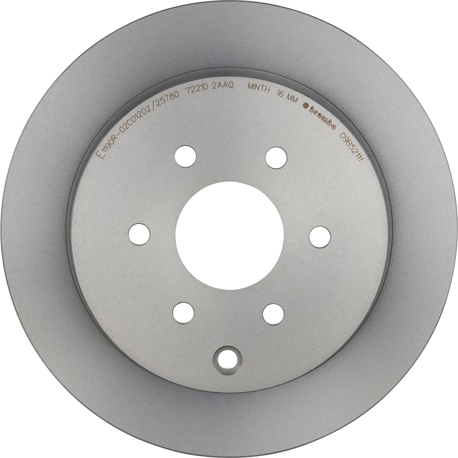 PRIME UV Coated Rear Disc Brake Rotor - 09.B521.11_03