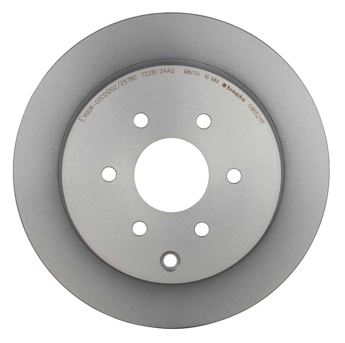 PRIME UV Coated Rear Disc Brake Rotor - 09.B521.11_07
