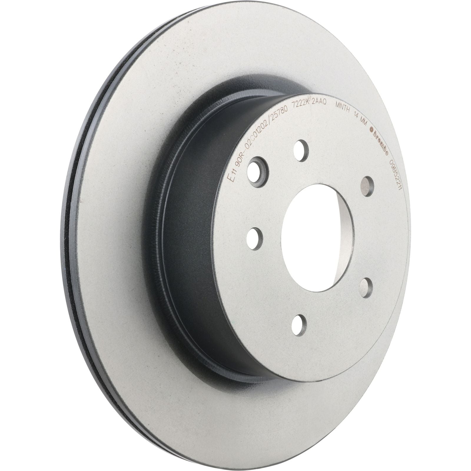 PRIME UV Coated Rear Disc Brake Rotor - 09.B522.11_03