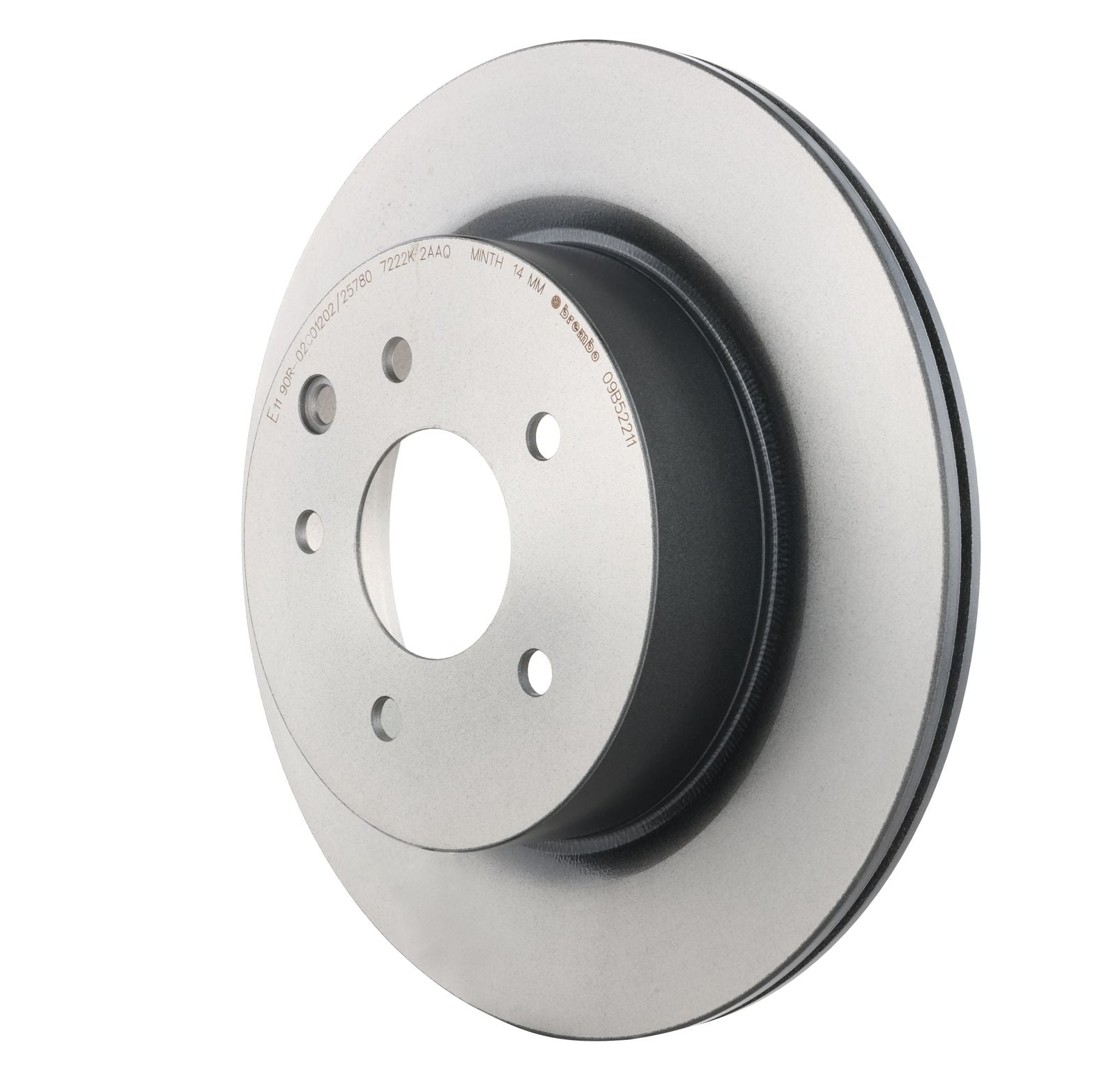PRIME UV Coated Rear Disc Brake Rotor - 09.B522.11_10