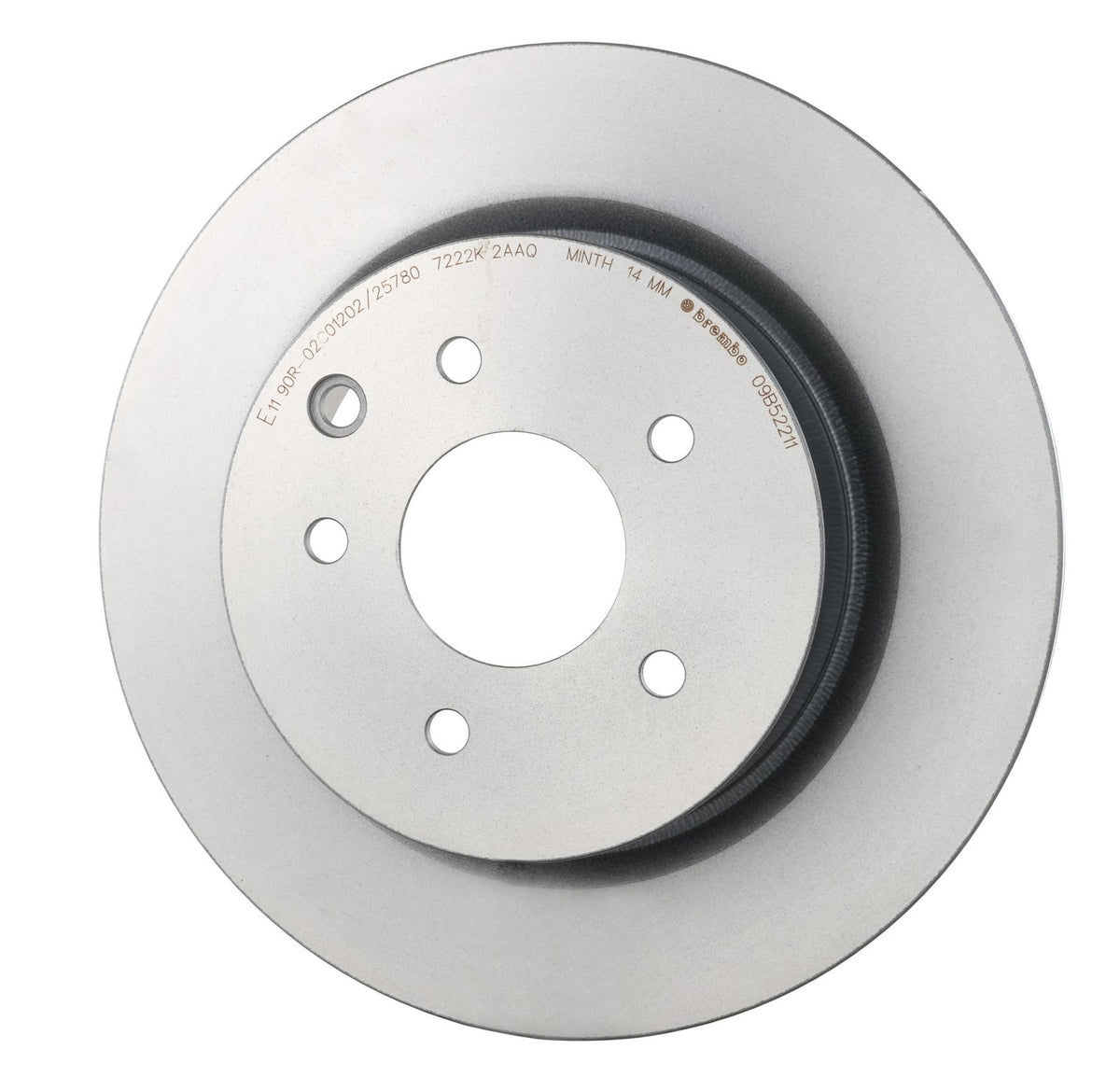 PRIME UV Coated Rear Disc Brake Rotor - 09.B522.11_08