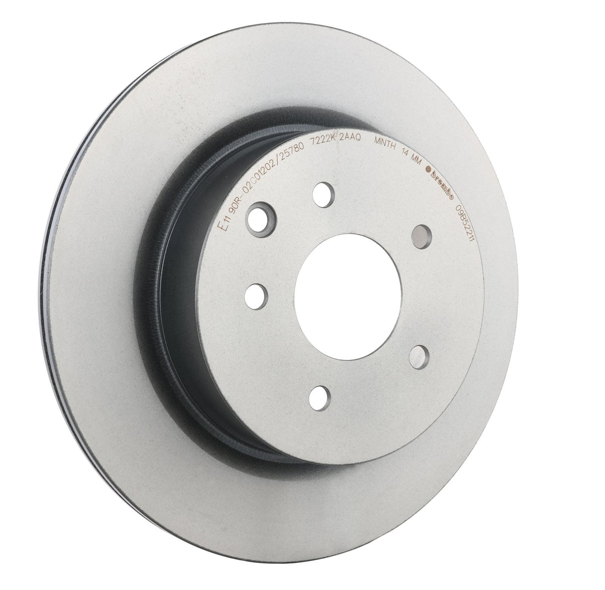 PRIME UV Coated Rear Disc Brake Rotor - 09.B522.11_29